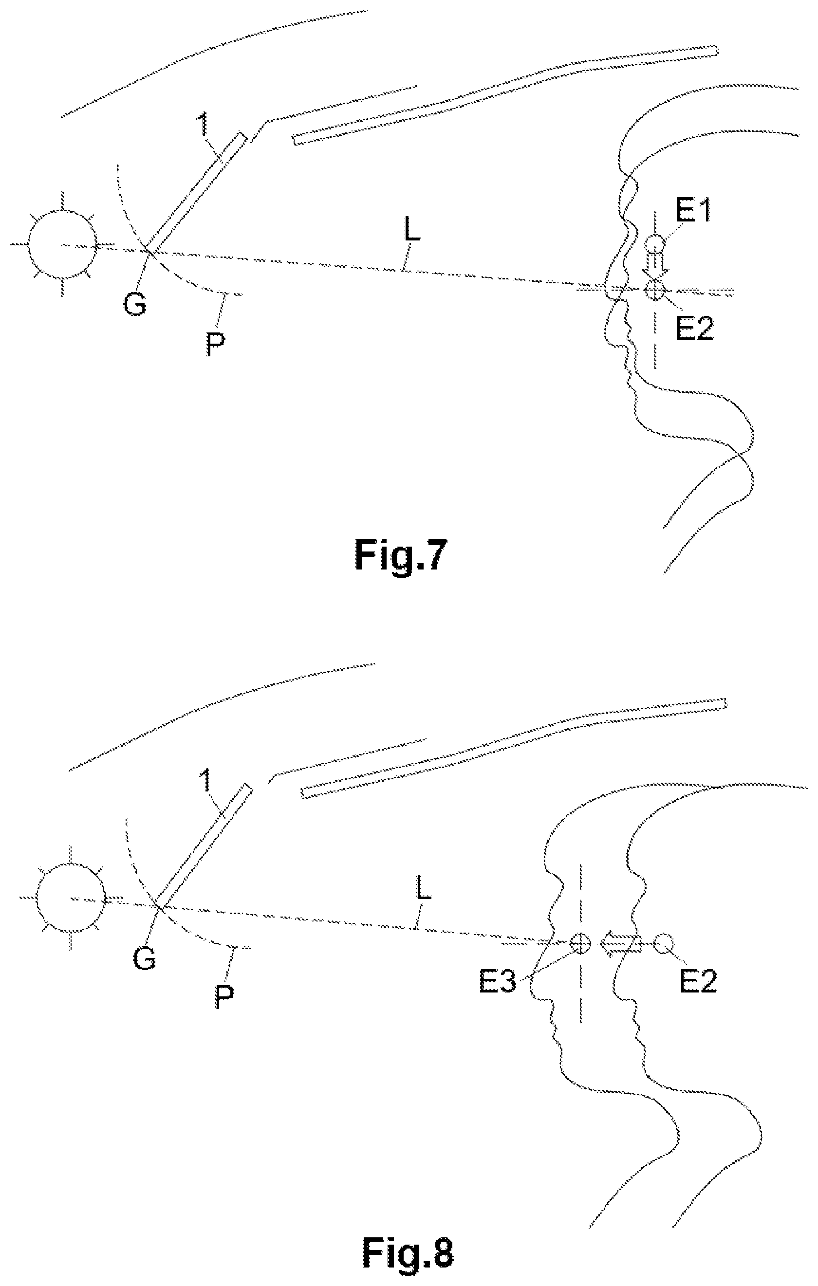 Patent US12617256 Figure 4 – Antiglare device for vehicles and method of use such device