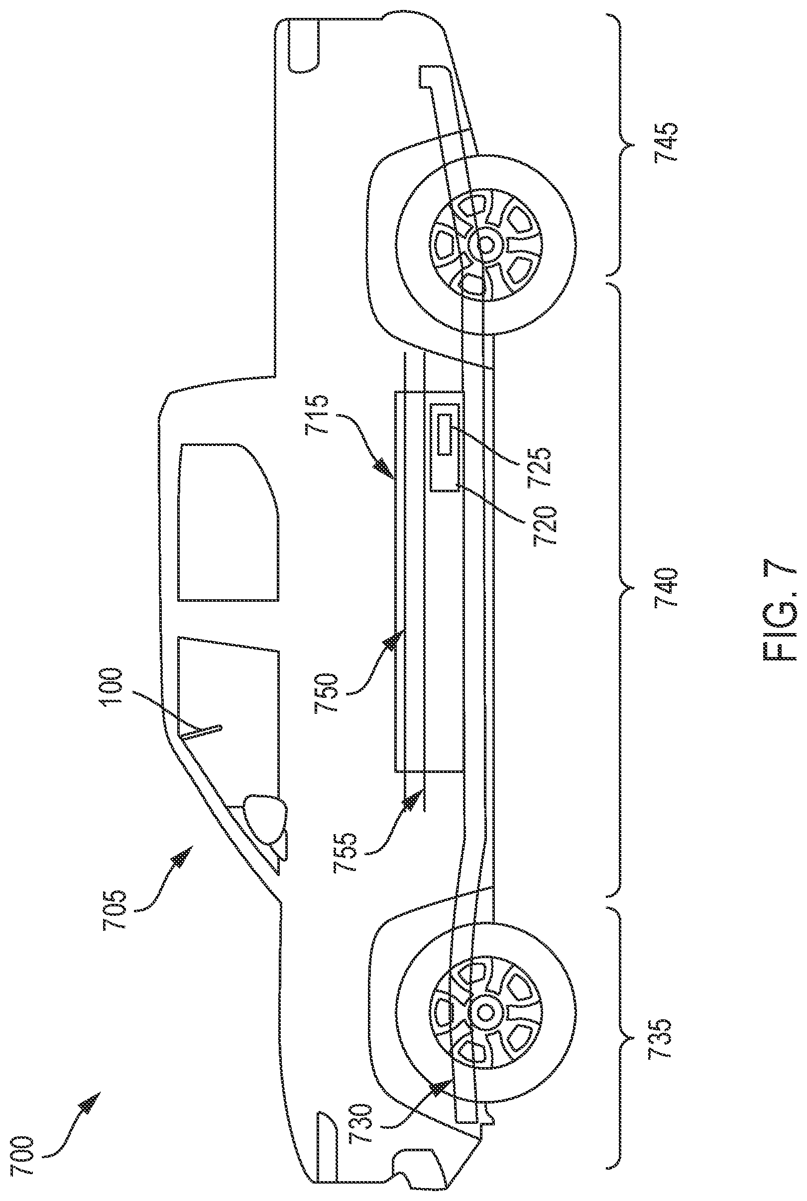 Patent US12617257 Figure 7 – Vehicle visor