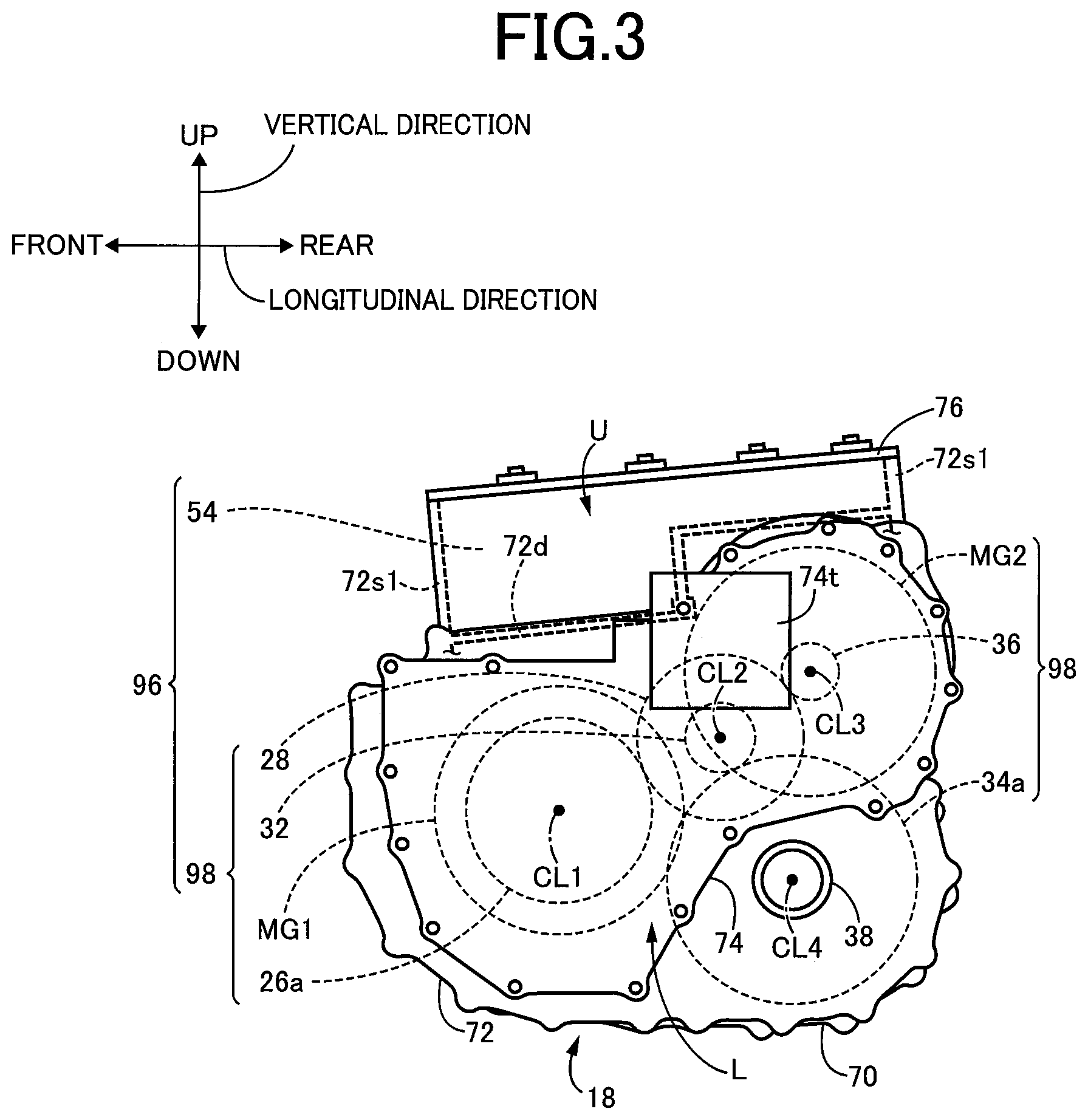 Patent US12617261 Figure 3 – Electric vehicle