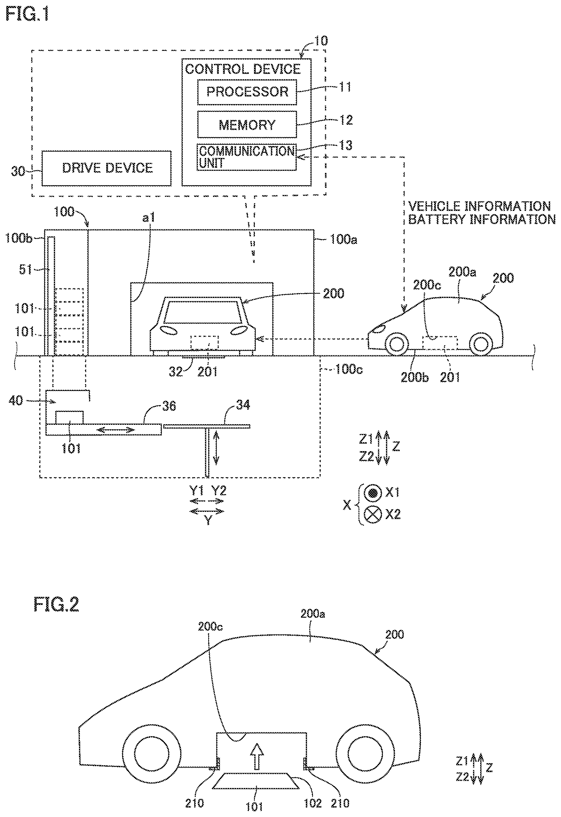 Patent US12617263 Figure 1 – Vehicle