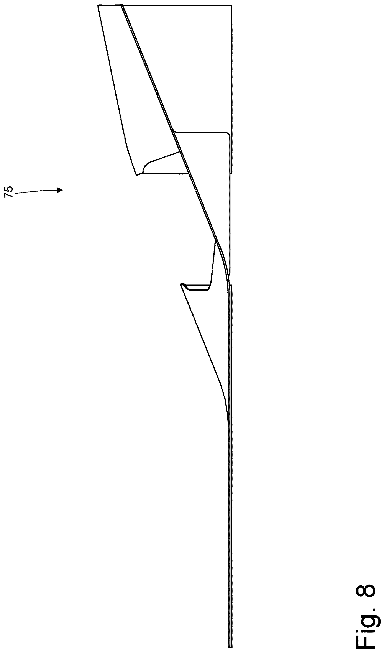 Patent US12617264 Figure 8 – Car provided with an internal combustion engine arranged with the drive shaft up