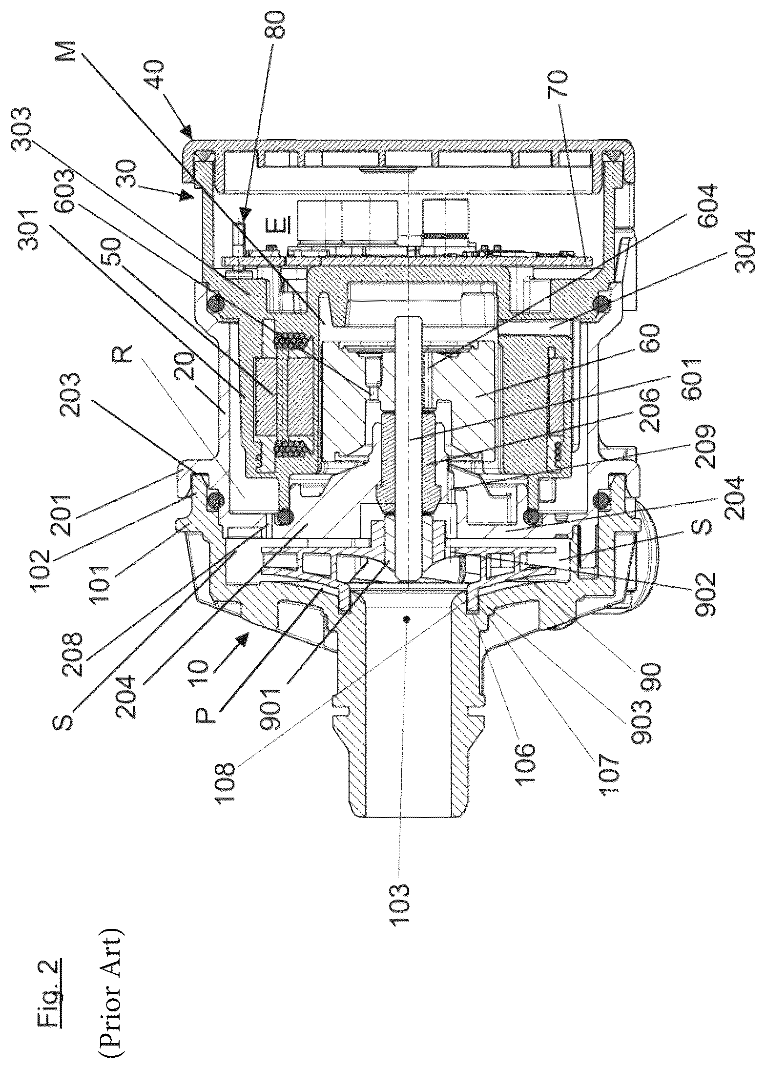 Patent US12617265 Figure 2 – Arrangement comprising a pump for a cooling circuit of a motor vehicle