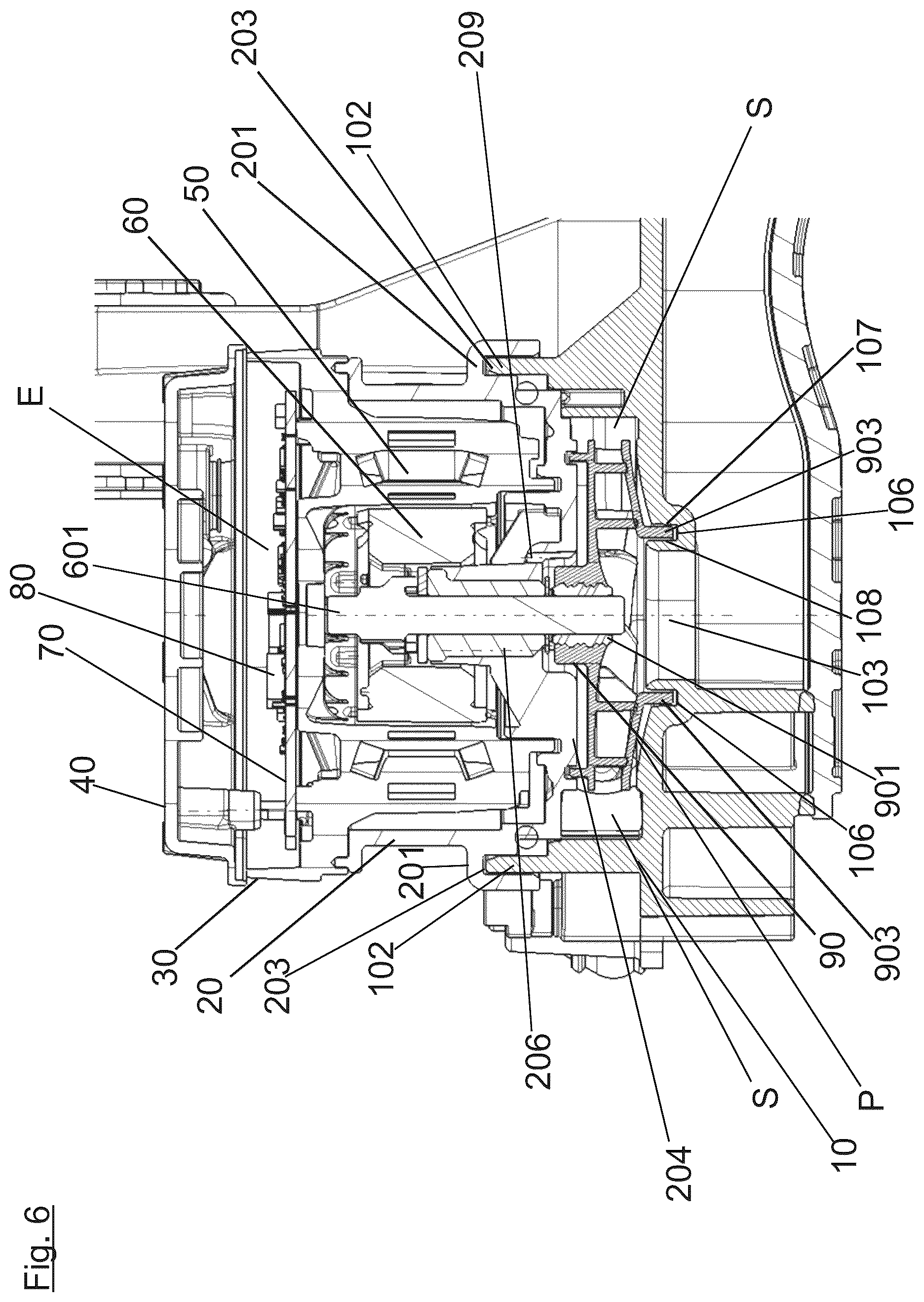Patent US12617265 Figure 6 – Arrangement comprising a pump for a cooling circuit of a motor vehicle
