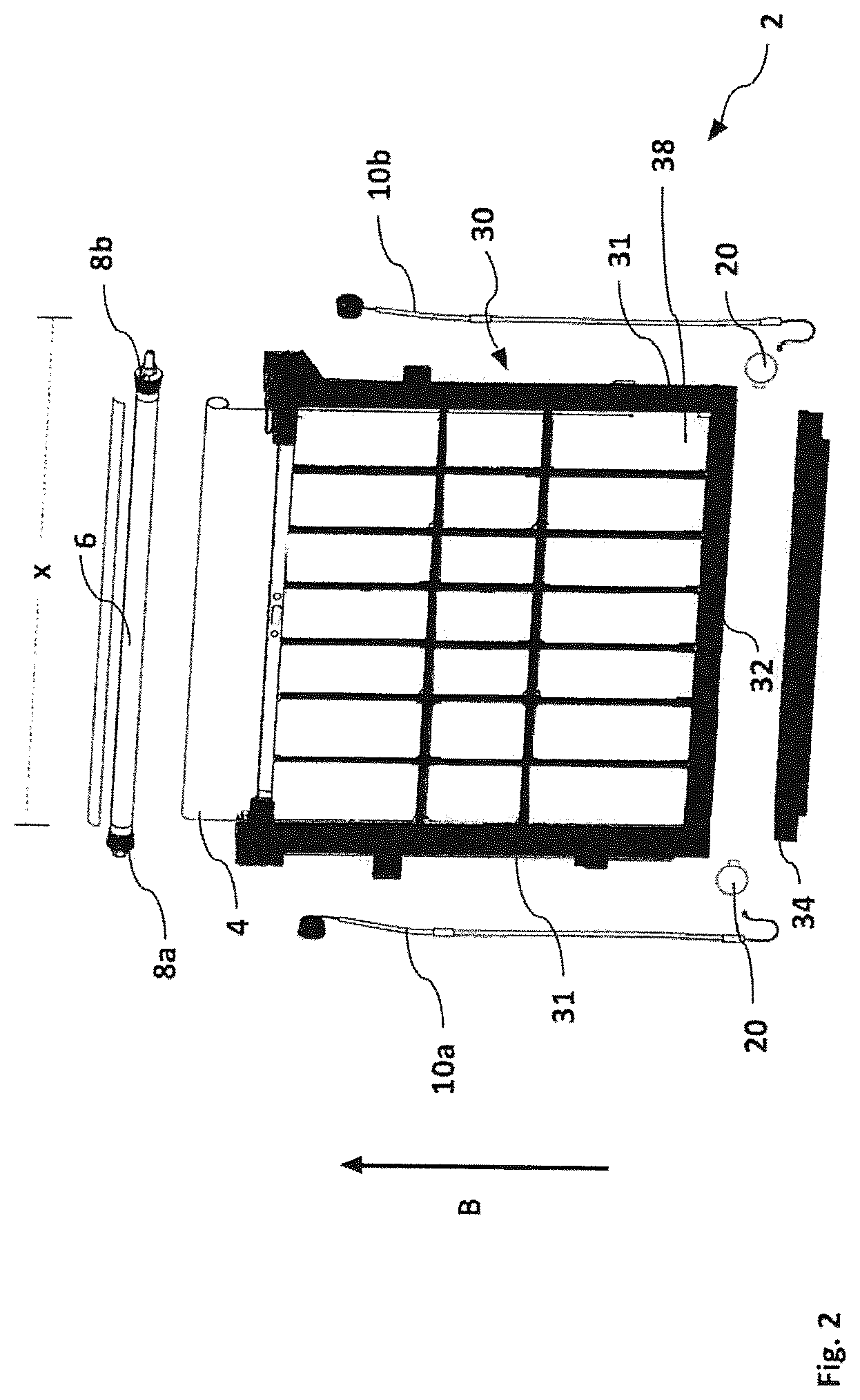Patent US12617267 Figure 2 – Device for regulating an air flow