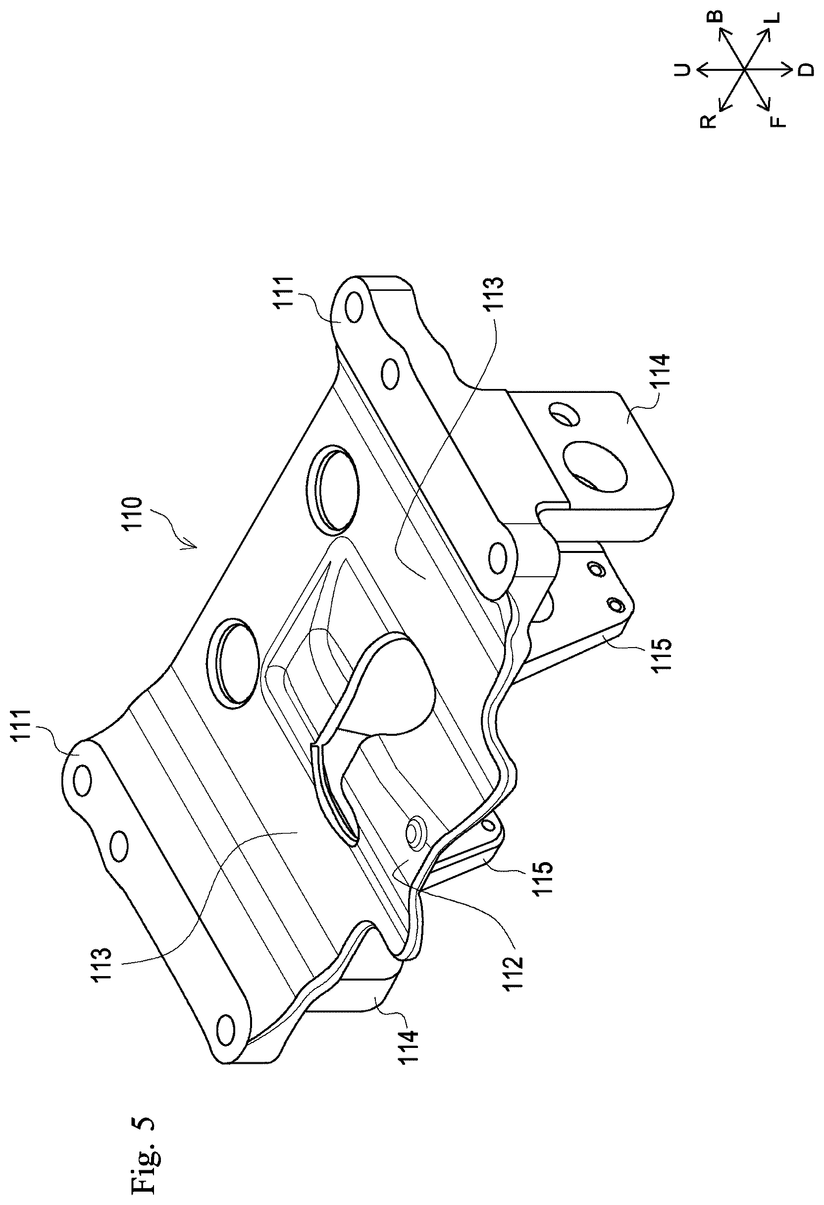 Patent US12617269 Figure 5 – Working vehicle