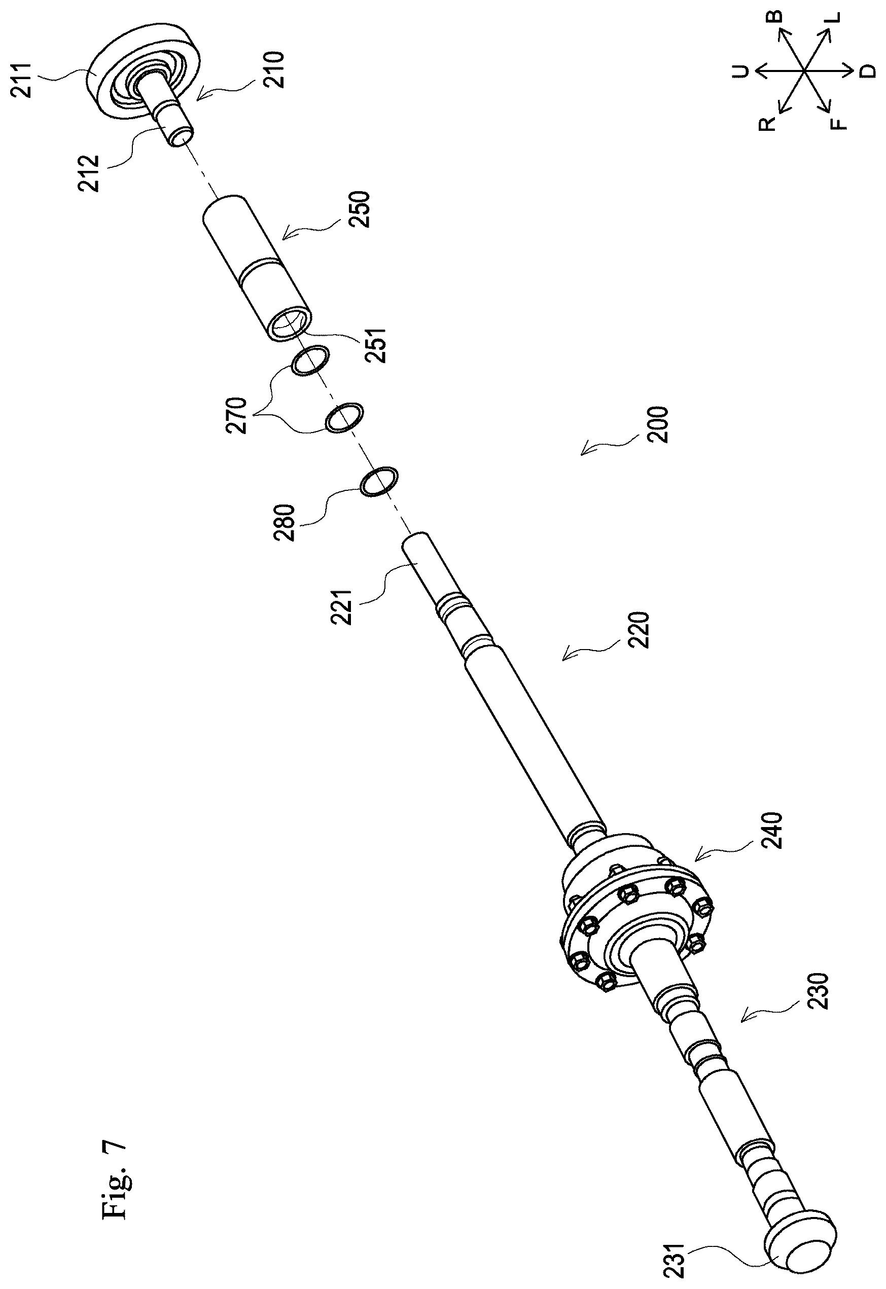 Patent US12617269 Figure 7 – Working vehicle