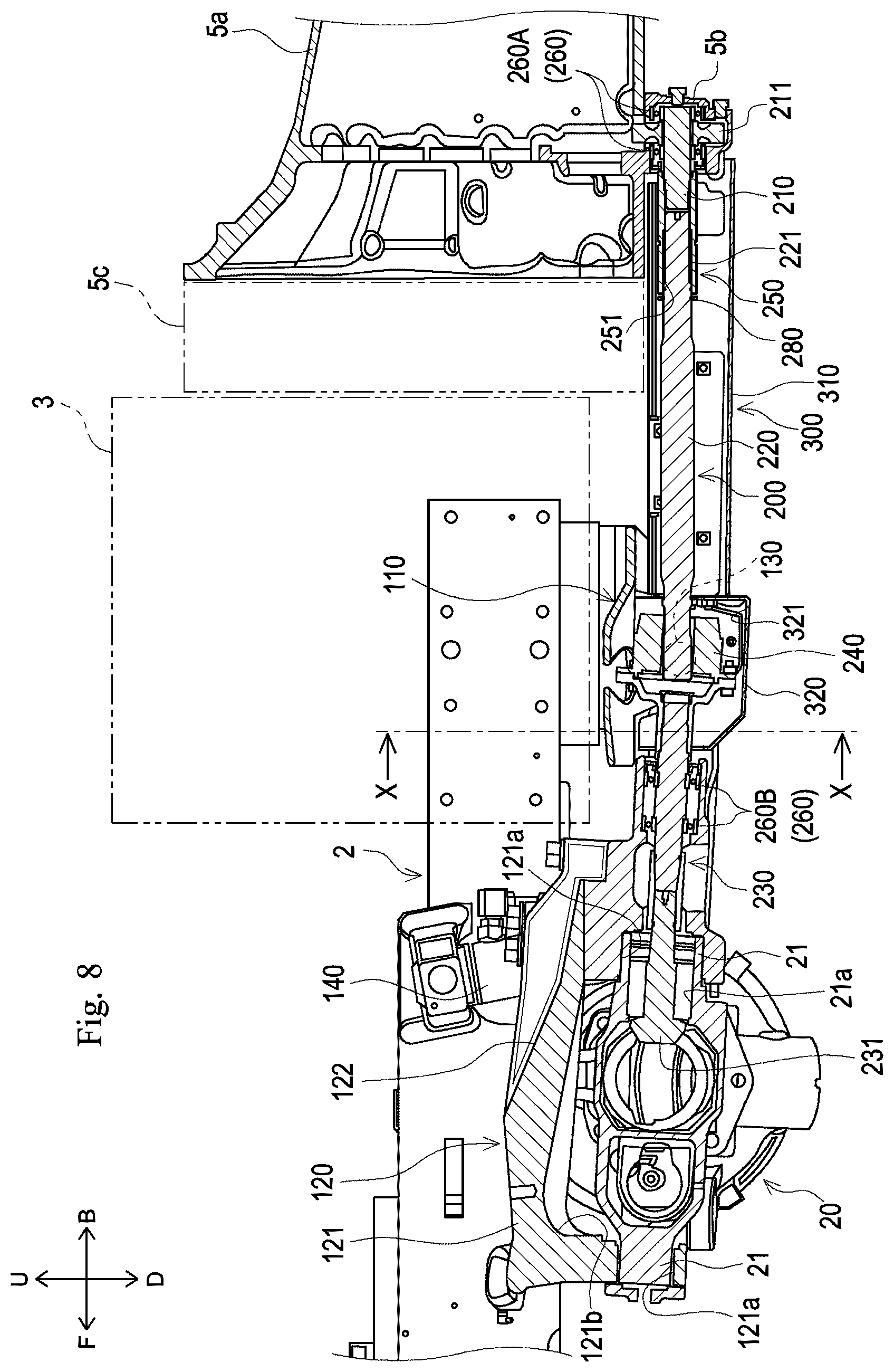 Patent US12617269 Figure 8 – Working vehicle