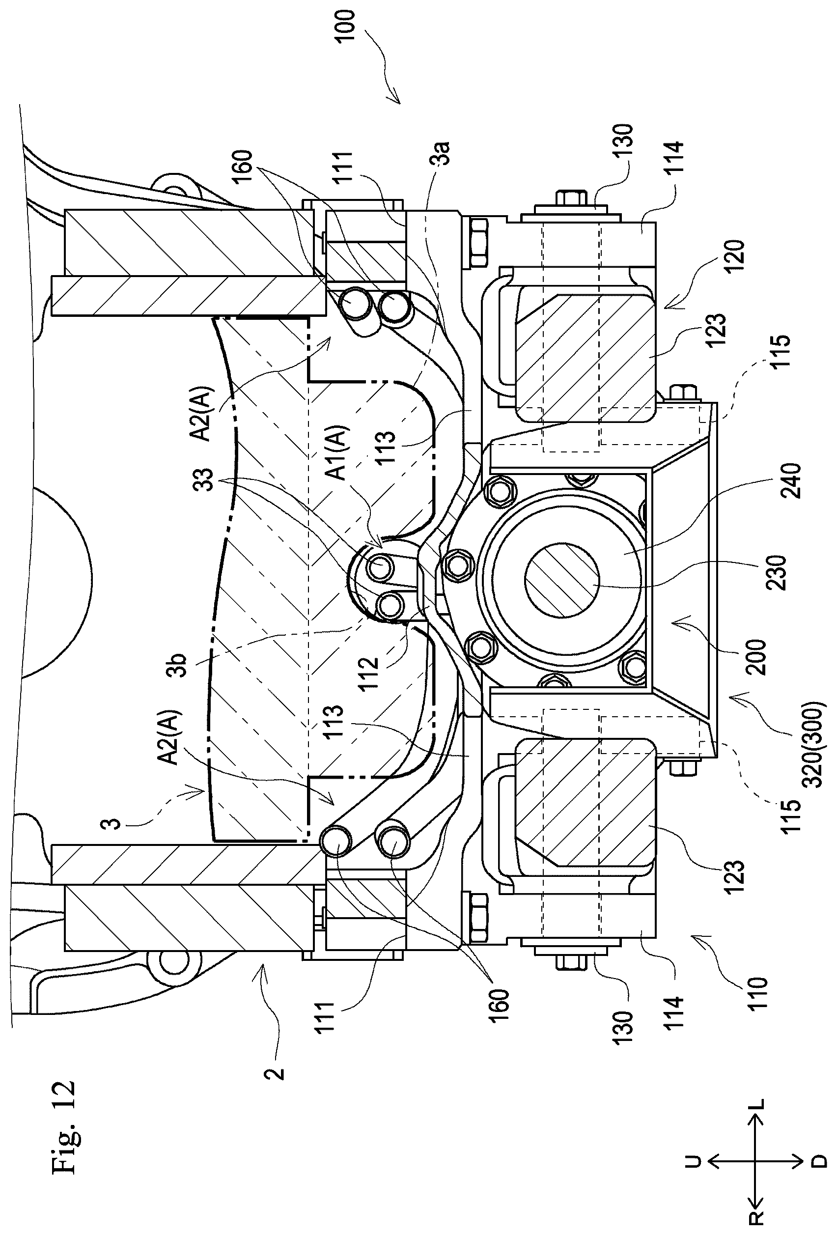 Patent US12617269 Figure 12 – Working vehicle