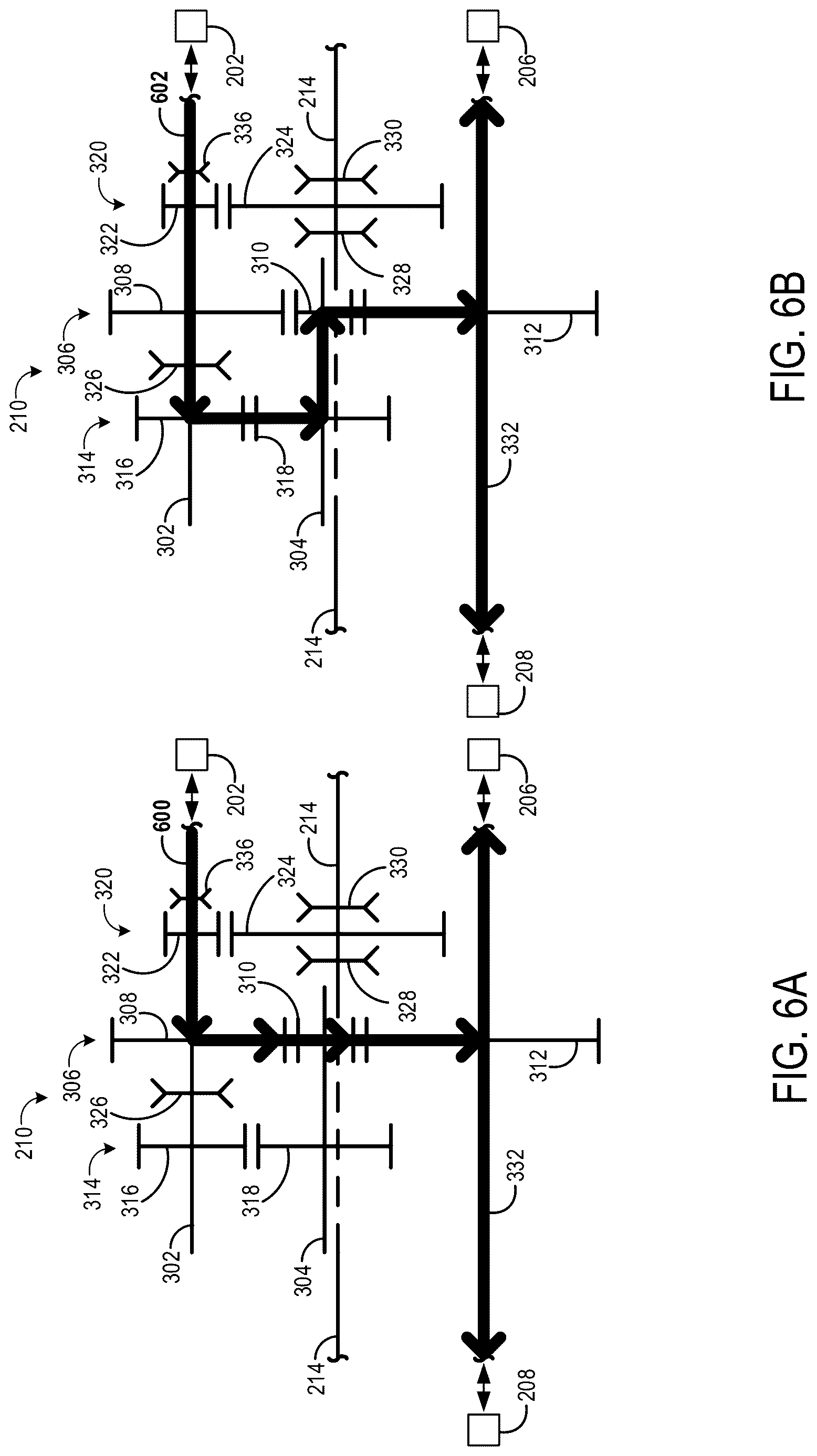 Patent US12617270 Figure 6 – Gearbox for a front axle of an electric tractor