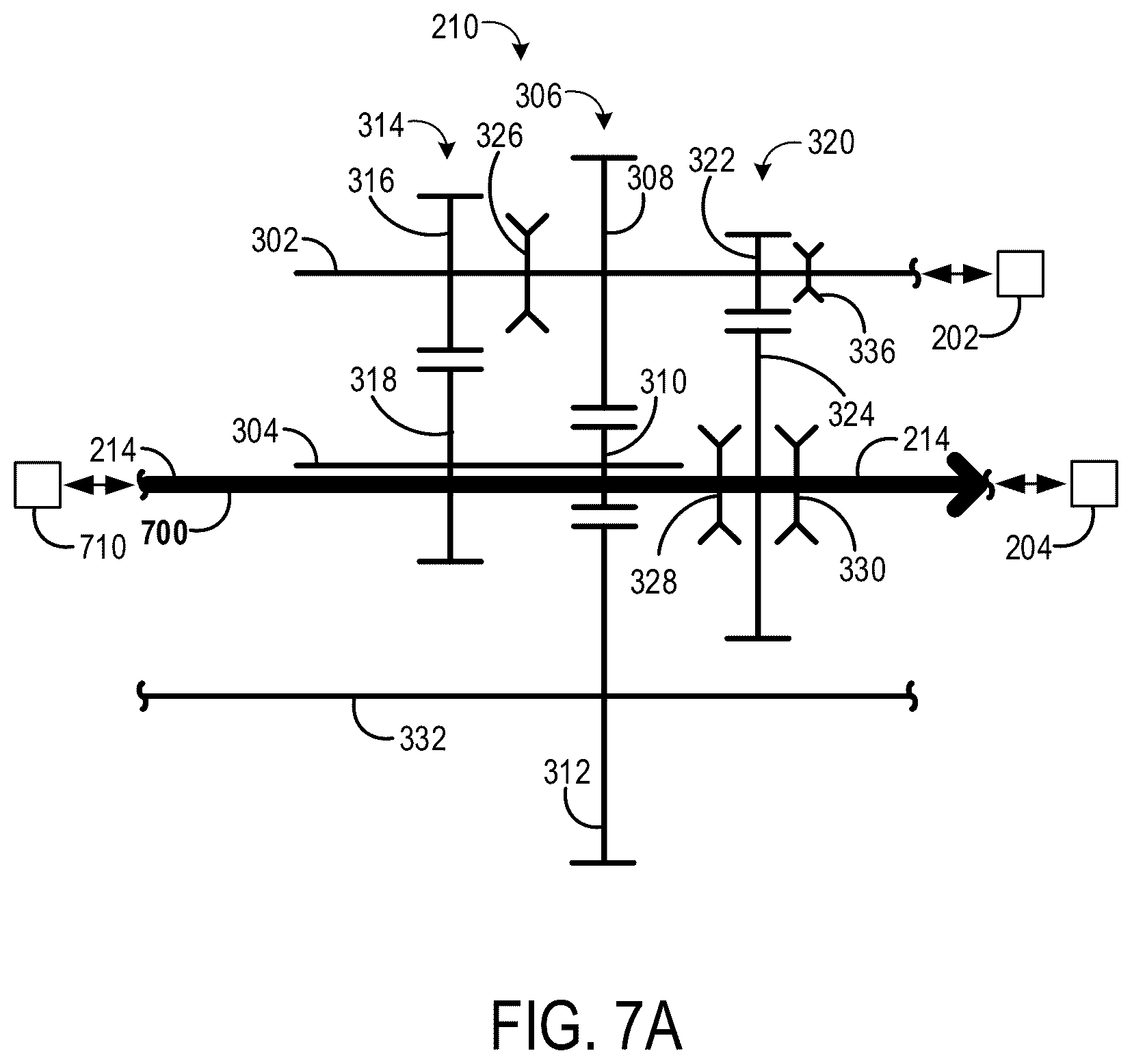 Patent US12617270 Figure 7 – Gearbox for a front axle of an electric tractor