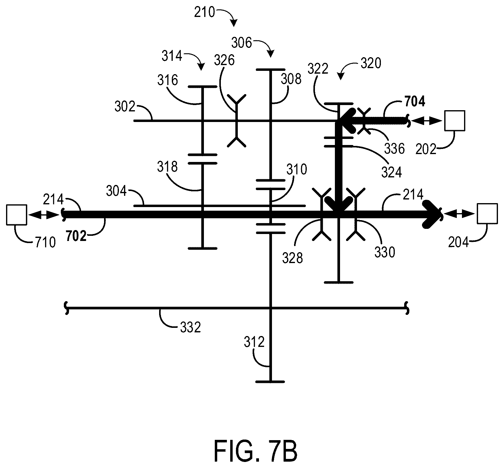 Patent US12617270 Figure 8 – Gearbox for a front axle of an electric tractor
