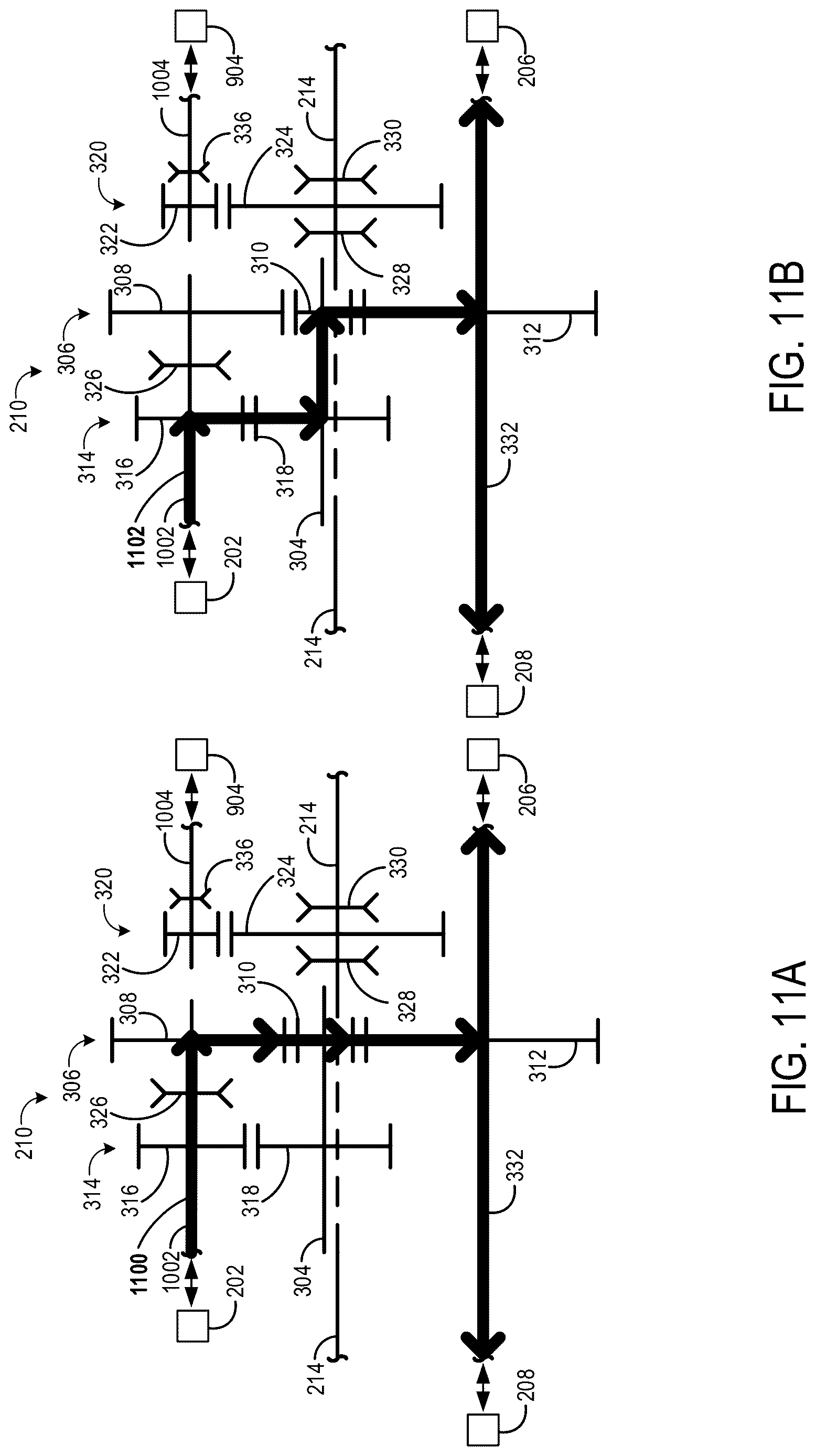 Patent US12617270 Figure 14 – Gearbox for a front axle of an electric tractor