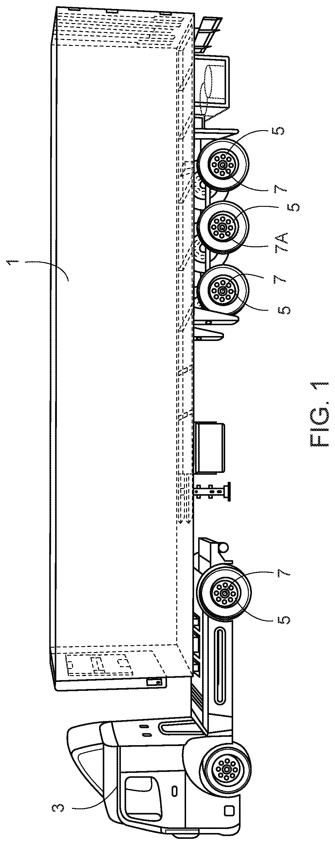 Patent US12617271 Figure 1 – Transport refrigeration system
