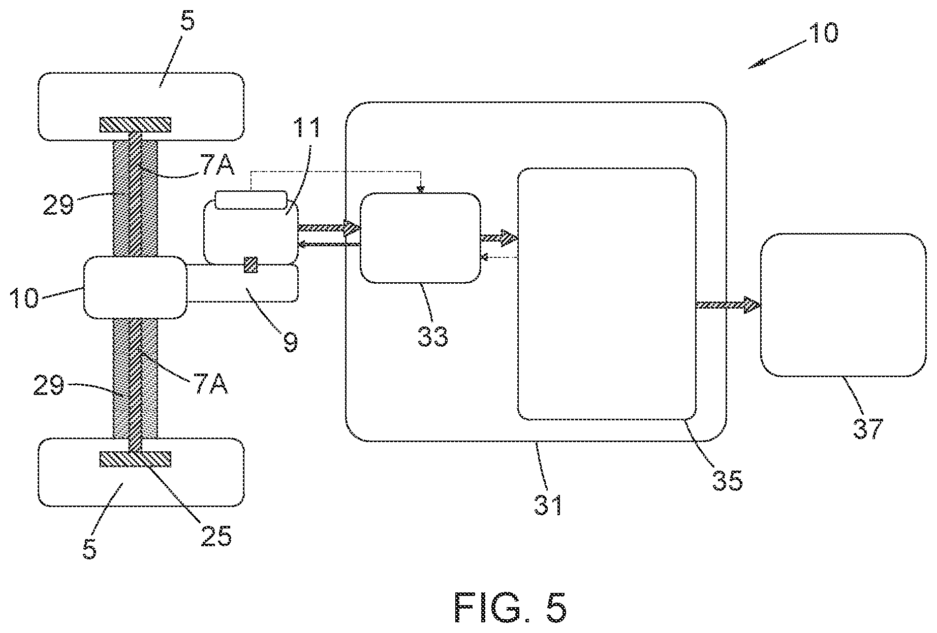 Patent US12617271 Figure 5 – Transport refrigeration system