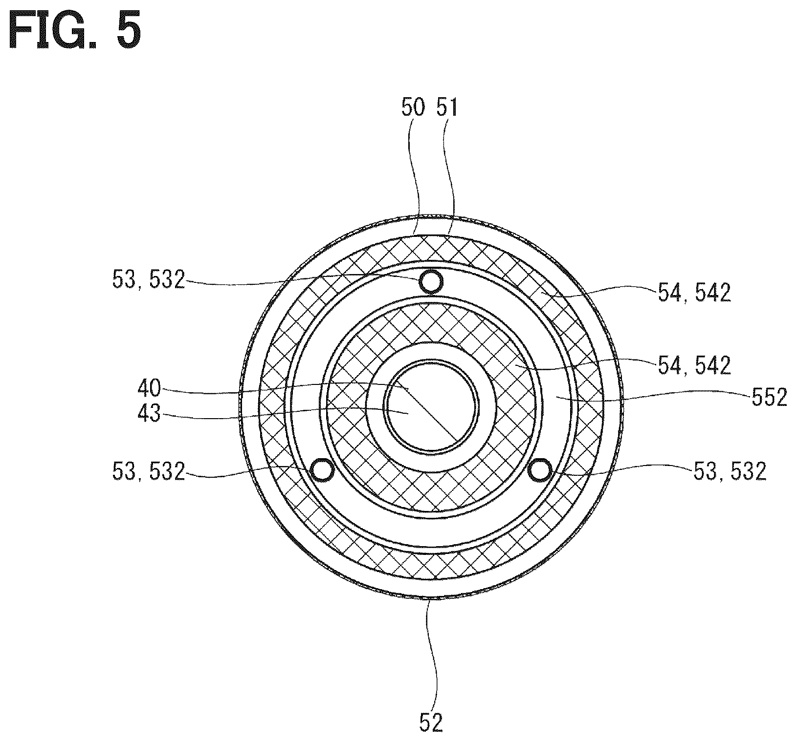Patent US12617273 Figure 5 – Reaction force application device