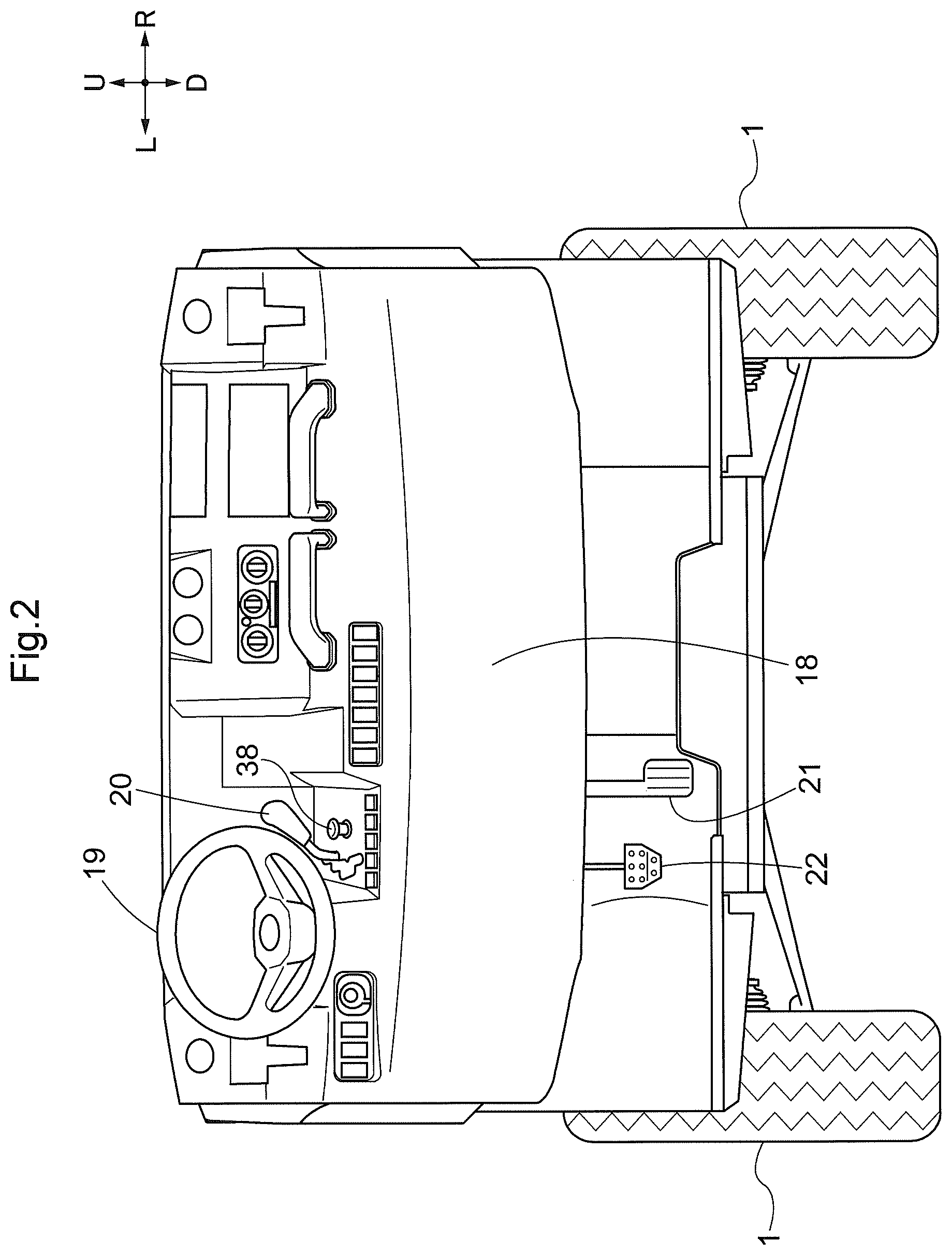 Patent US12617274 Figure 2 – Work vehicle