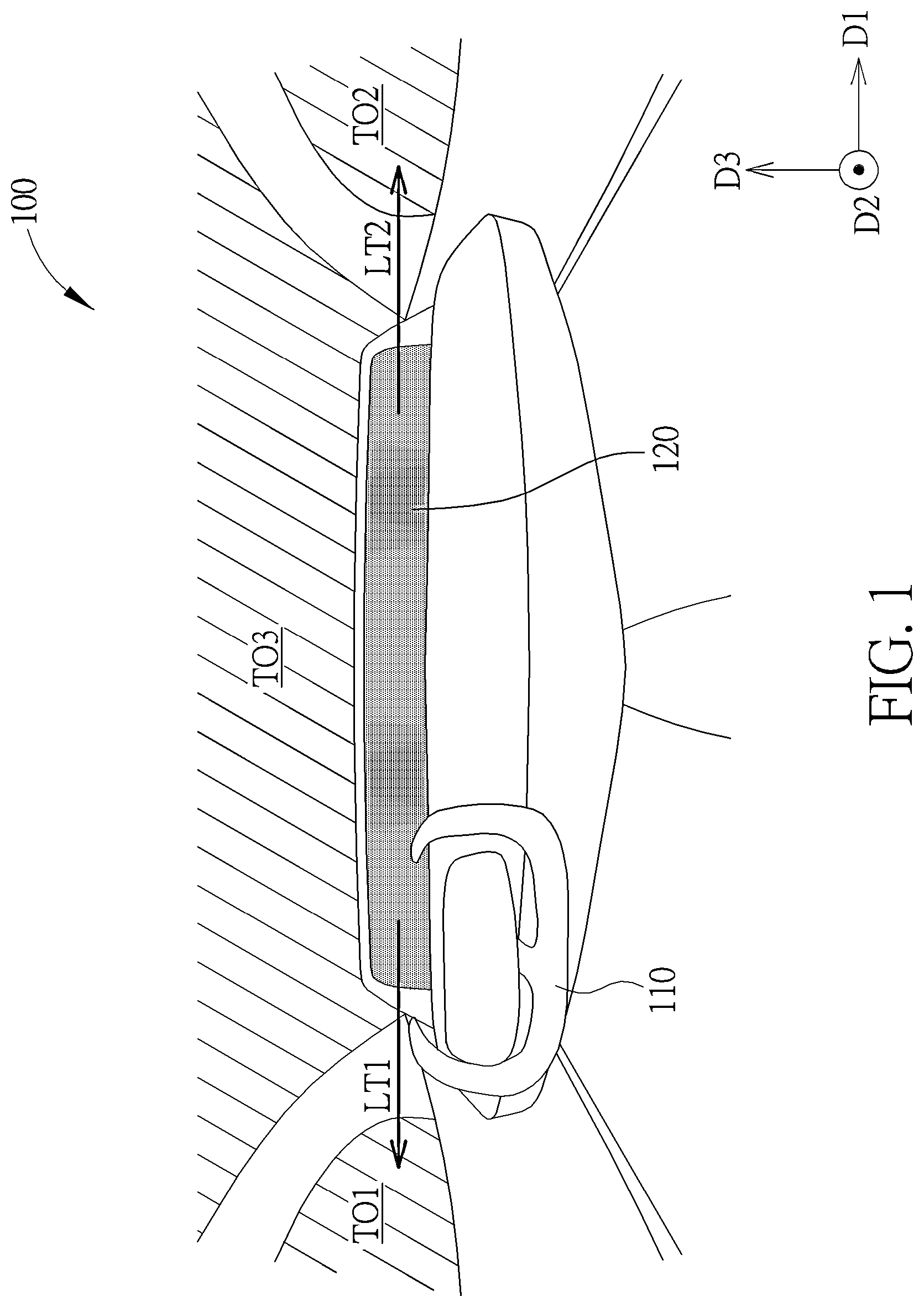 Patent US12617277 — Display device — Figure 1