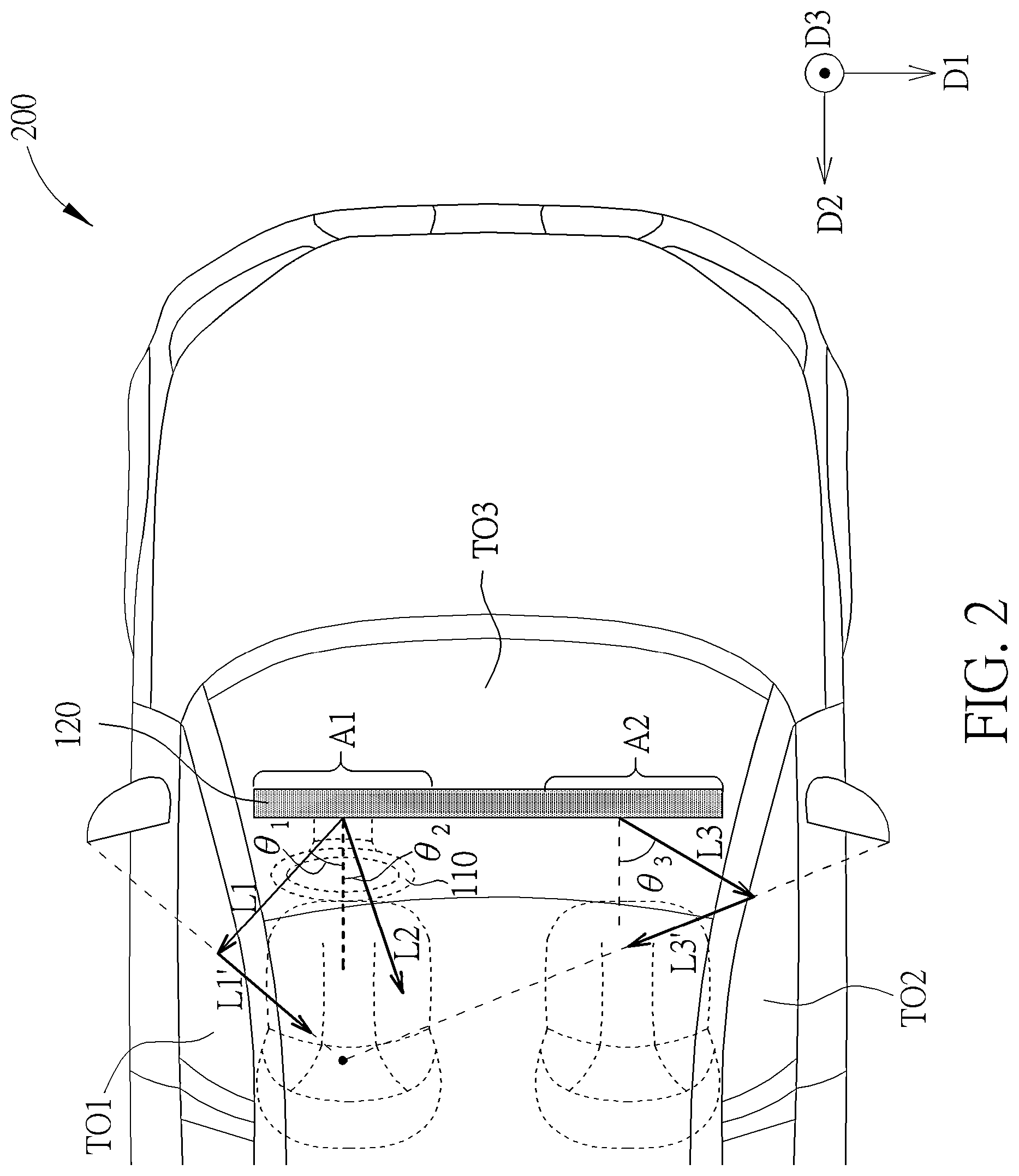 Patent US12617277 Figure 2 – Display device