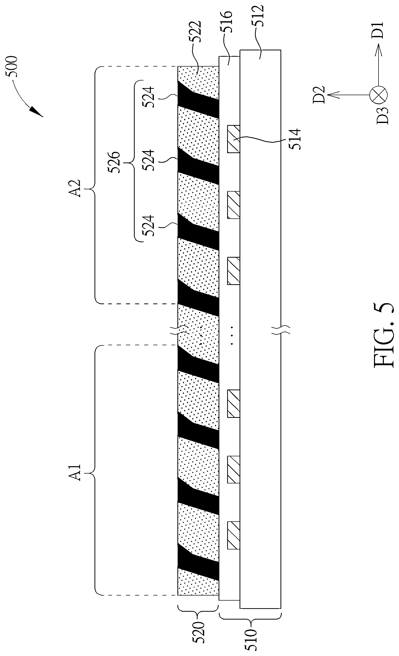 Patent US12617277 Figure 5 – Display device