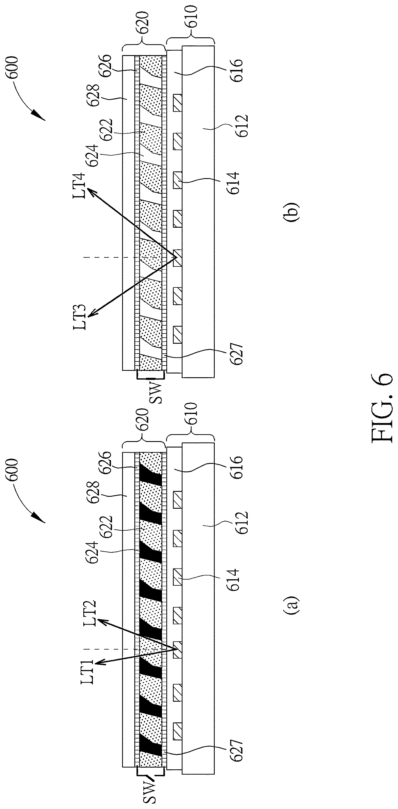 Patent US12617277 Figure 6 – Display device