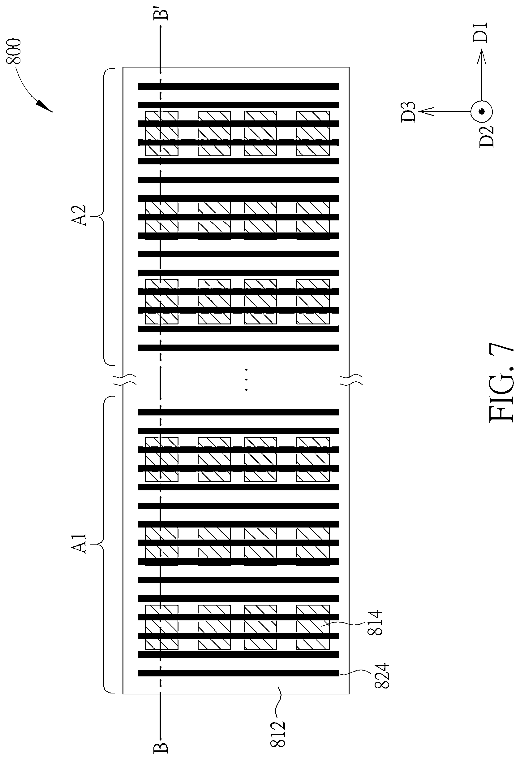 Patent US12617277 Figure 7 – Display device