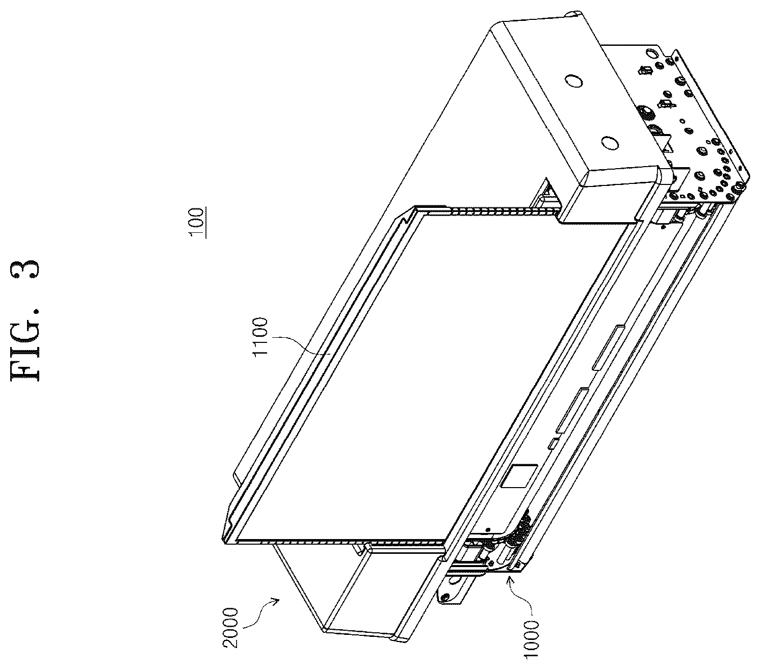 Patent US12617278 Figure 3 – Display device and vehicle equipped with the display device