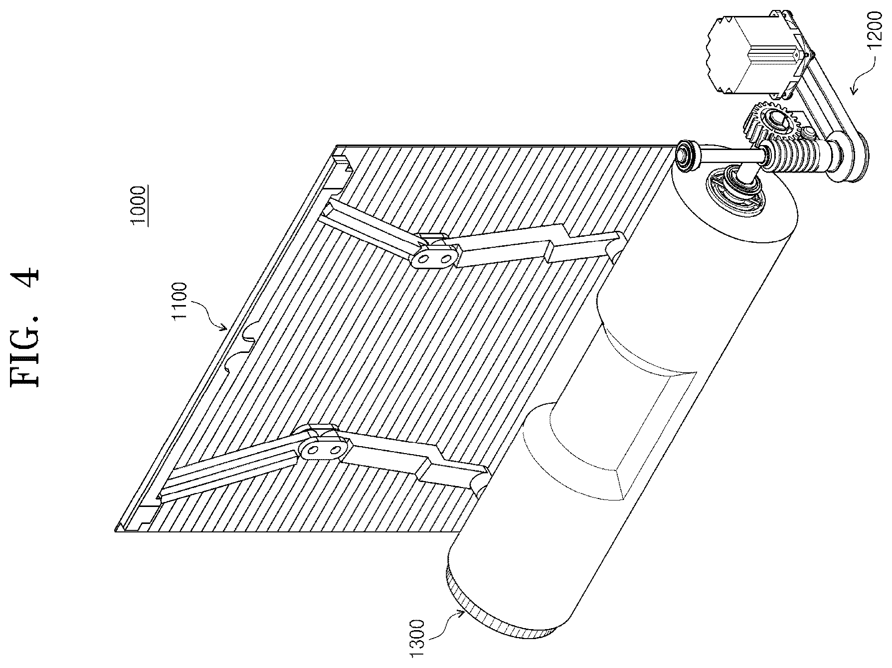 Patent US12617278 Figure 4 – Display device and vehicle equipped with the display device