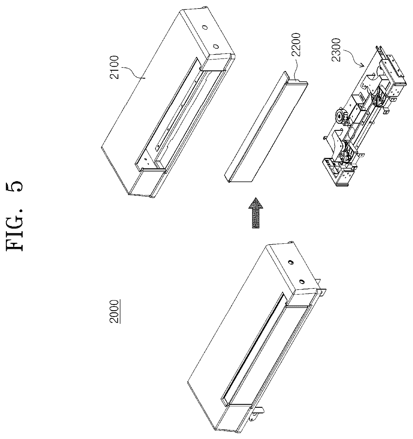Patent US12617278 Figure 5 – Display device and vehicle equipped with the display device