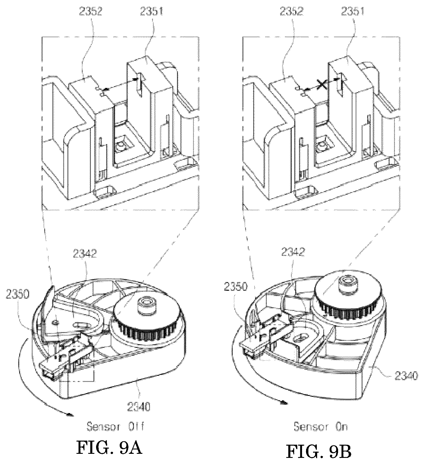 Patent US12617278 Figure 9 – Display device and vehicle equipped with the display device