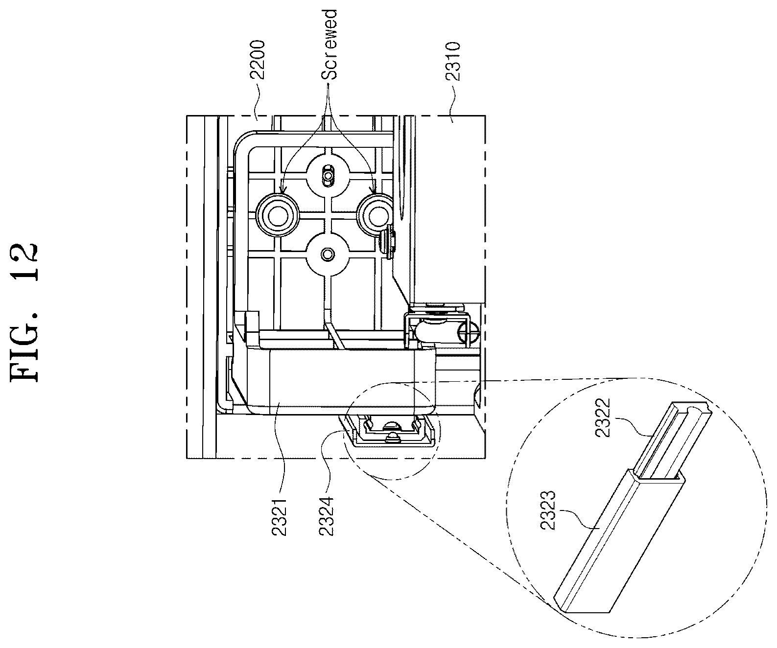 Patent US12617278 Figure 12 – Display device and vehicle equipped with the display device