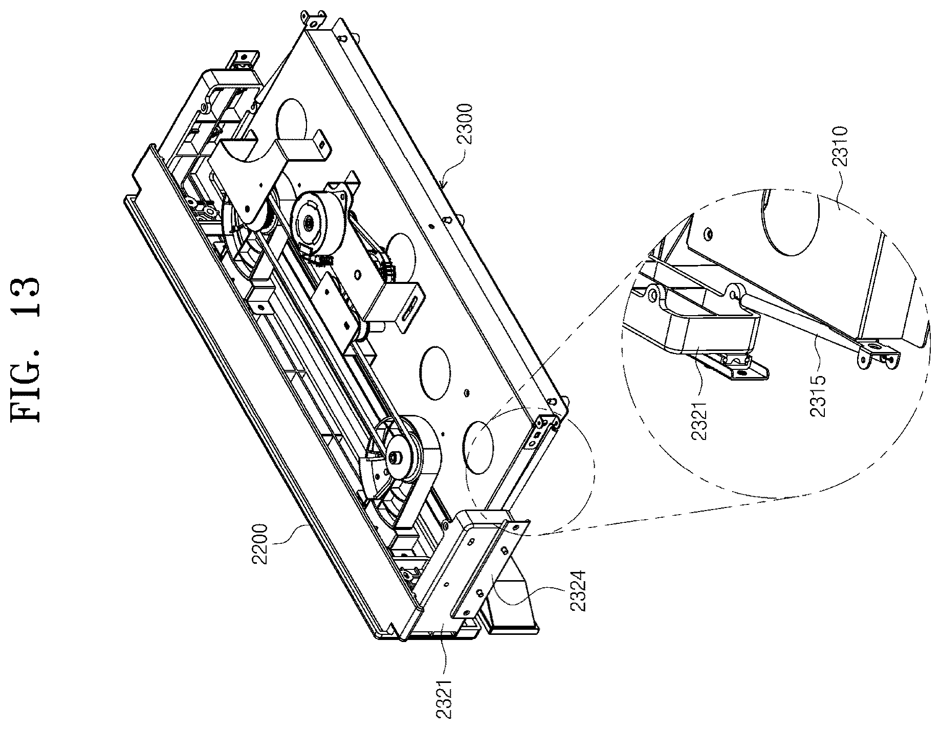 Patent US12617278 Figure 13 – Display device and vehicle equipped with the display device