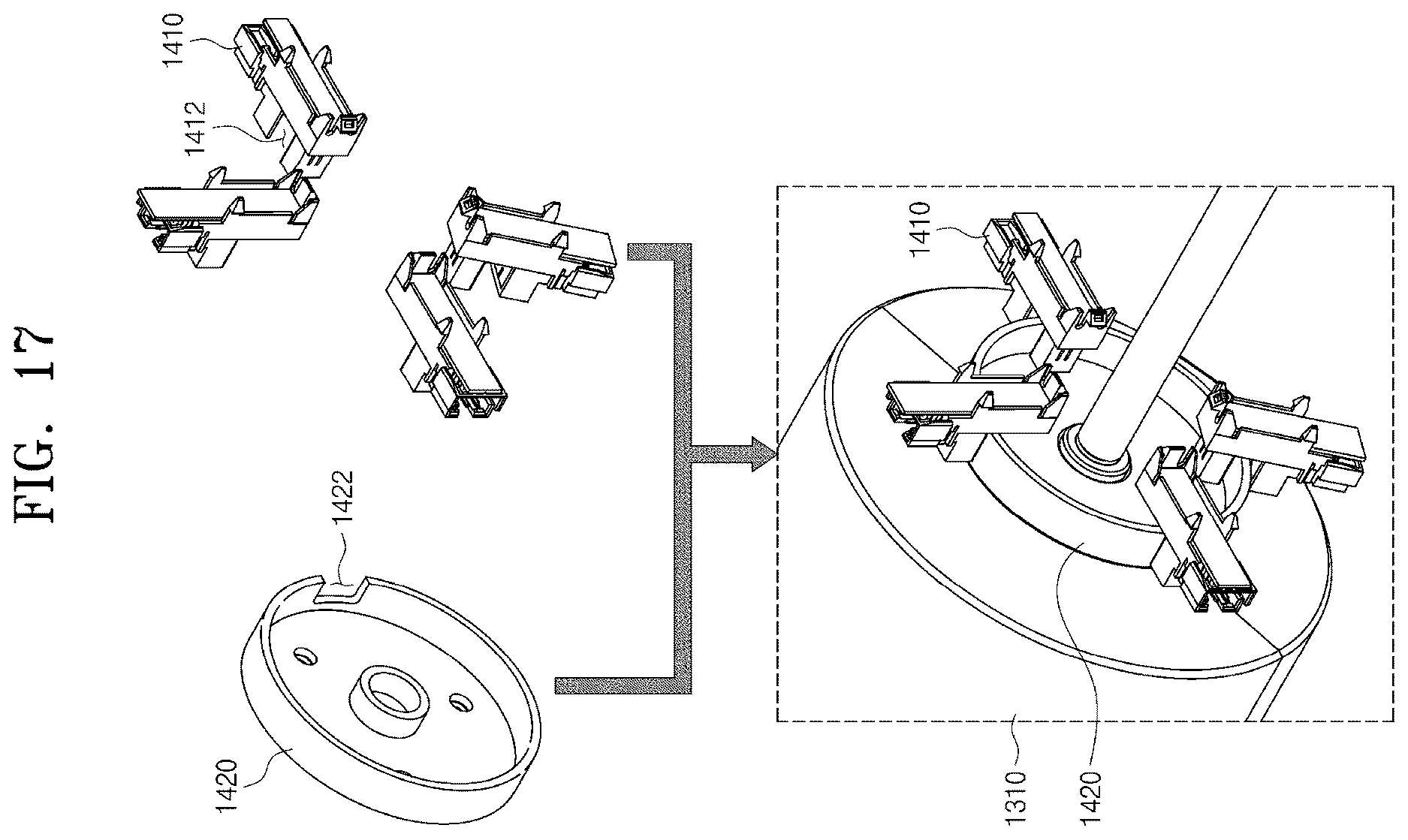 Patent US12617278 Figure 17 – Display device and vehicle equipped with the display device