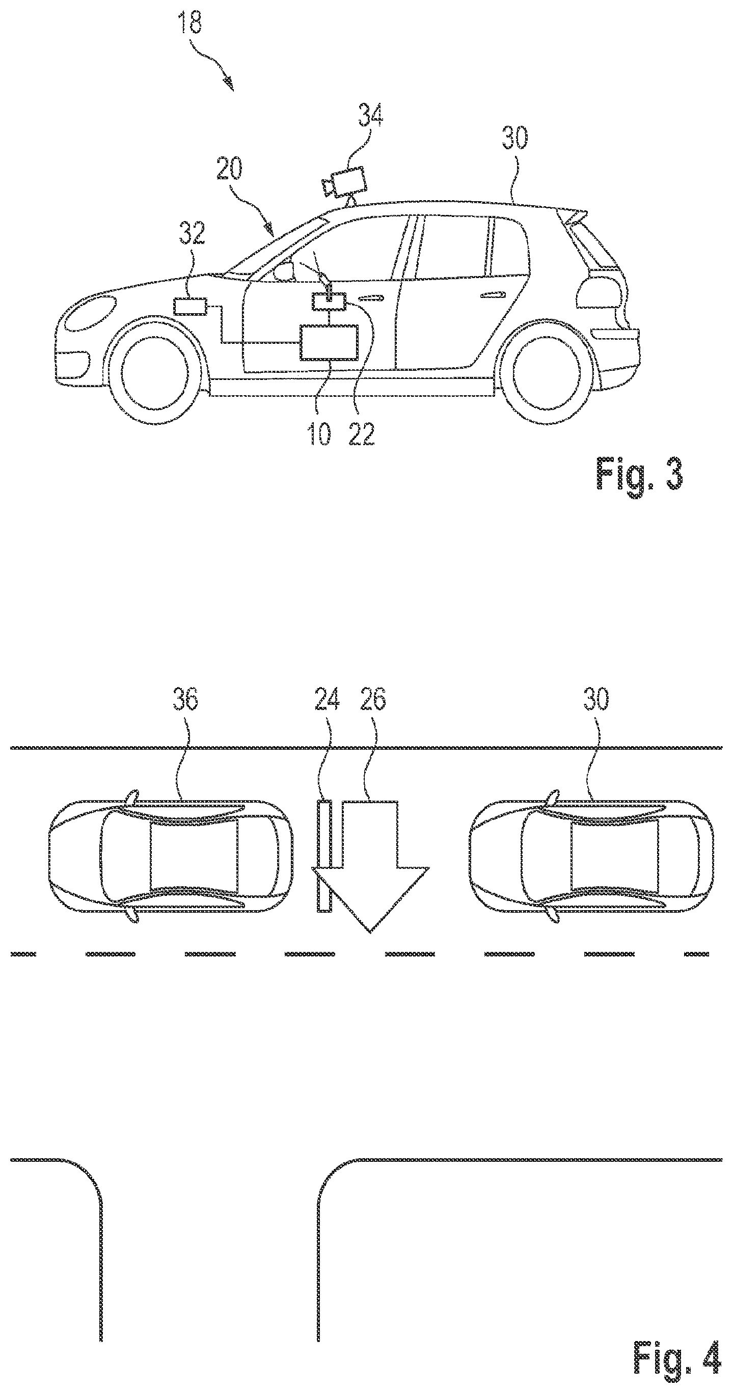 Patent US12617280 Figure 2 – Visualization with an AR HUD