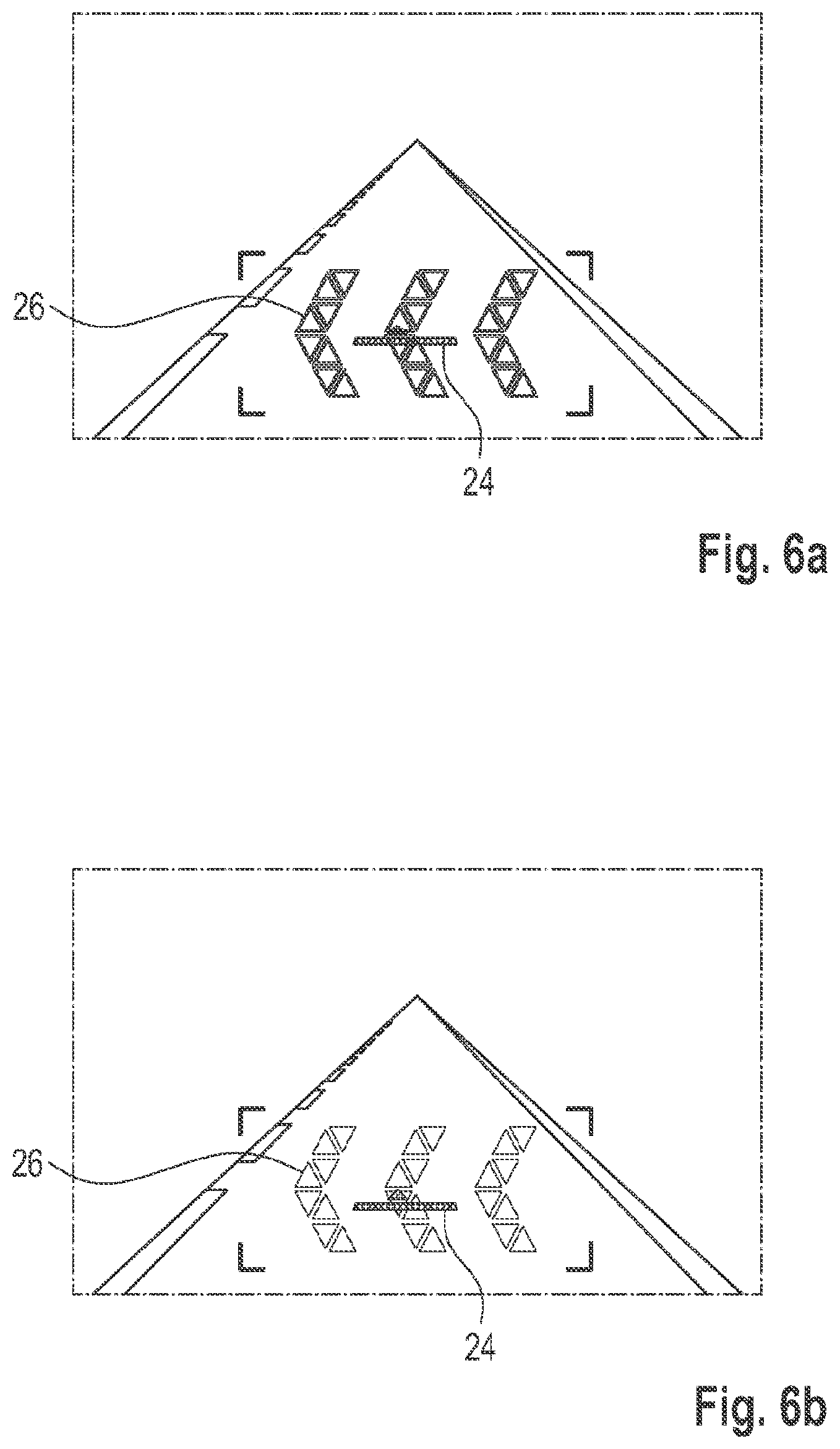 Patent US12617280 Figure 5 – Visualization with an AR HUD