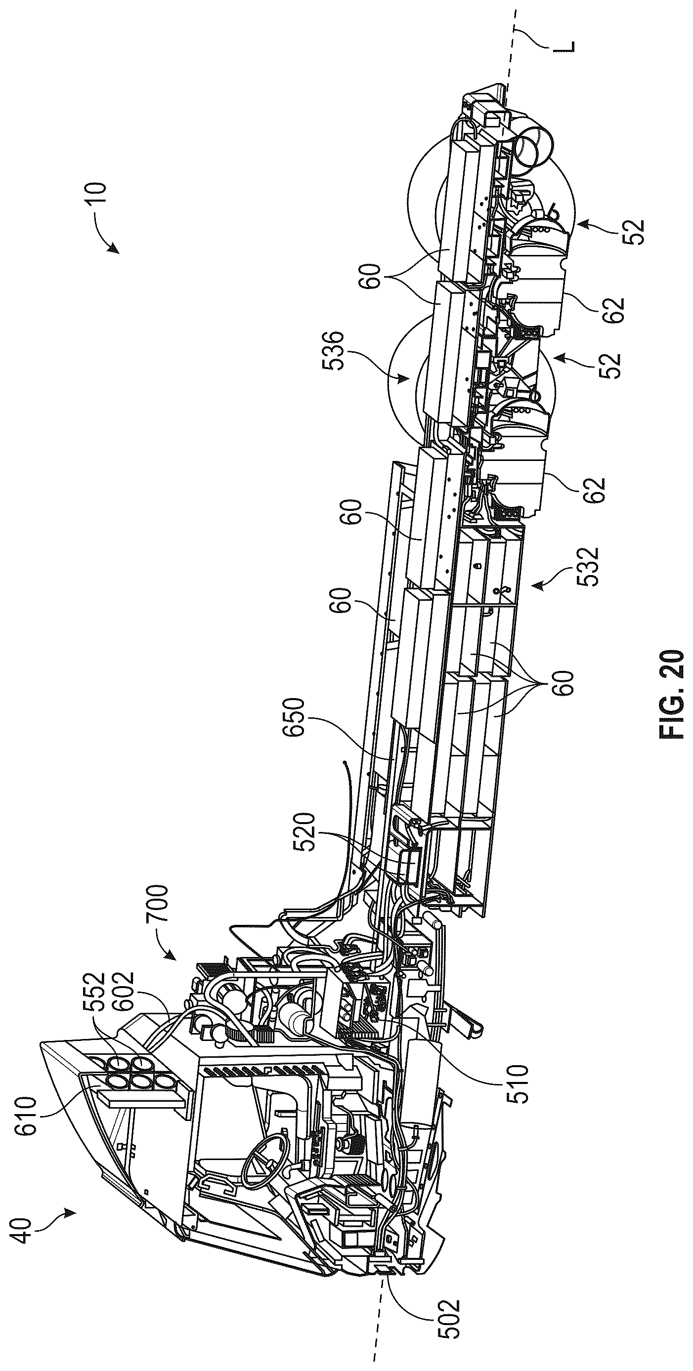 Patent US12617285 Figure 20 – Vehicle with power distribution unit