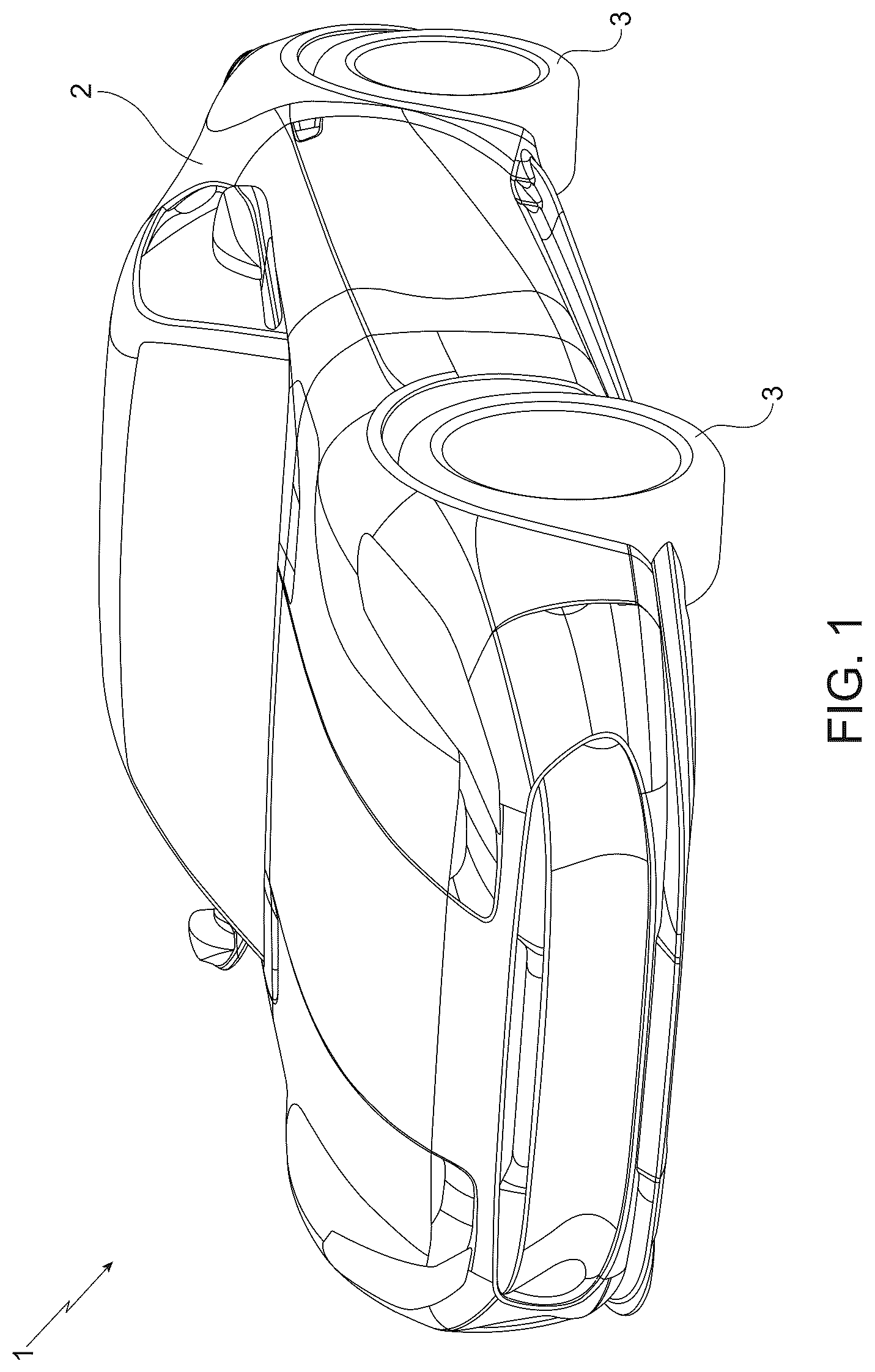 Patent US12617294 Figure 1 – Process for controlling an electric motor of a motor vehicle and motor vehicle with a control unit configured to carry out the process
