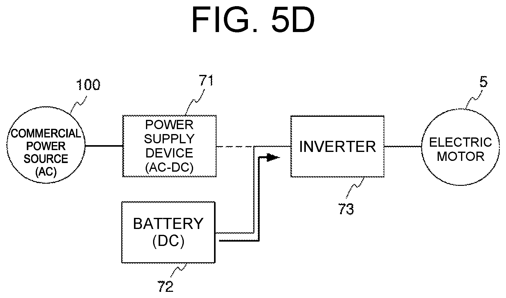 Patent US12617297 Figure 5 – Construction machine