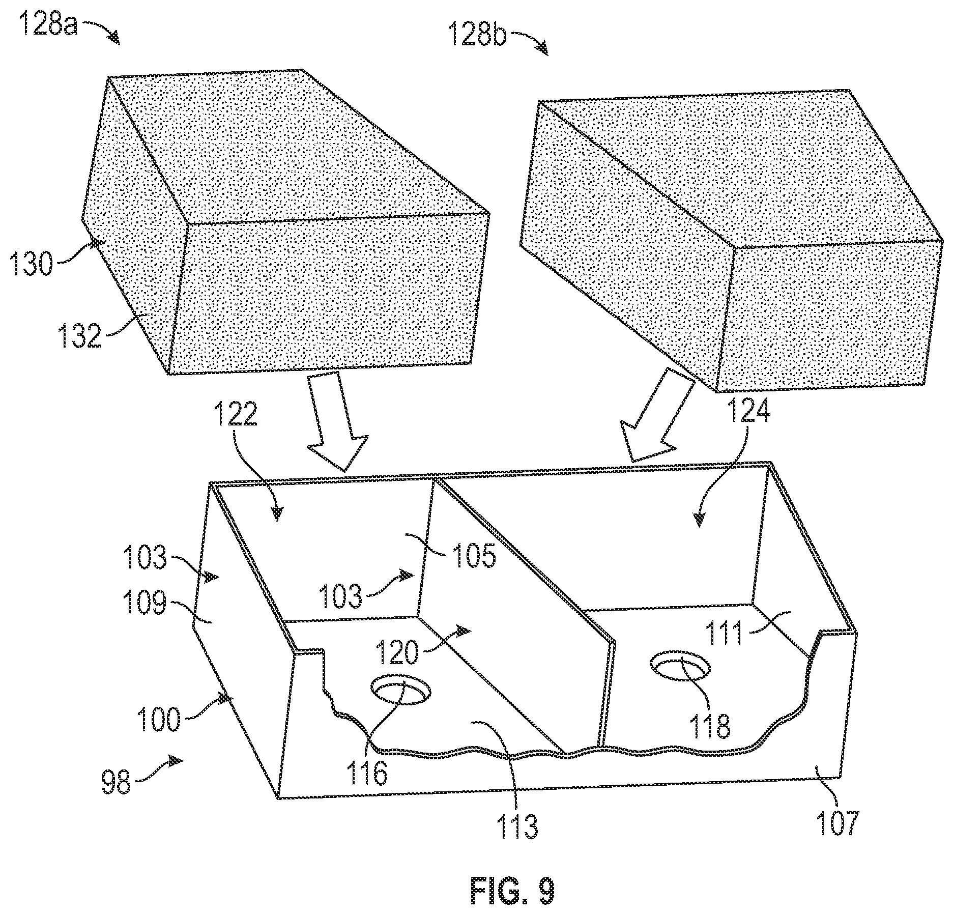 Patent US12617305 Figure 6 – Charge port cooling system for an electric vehicle
