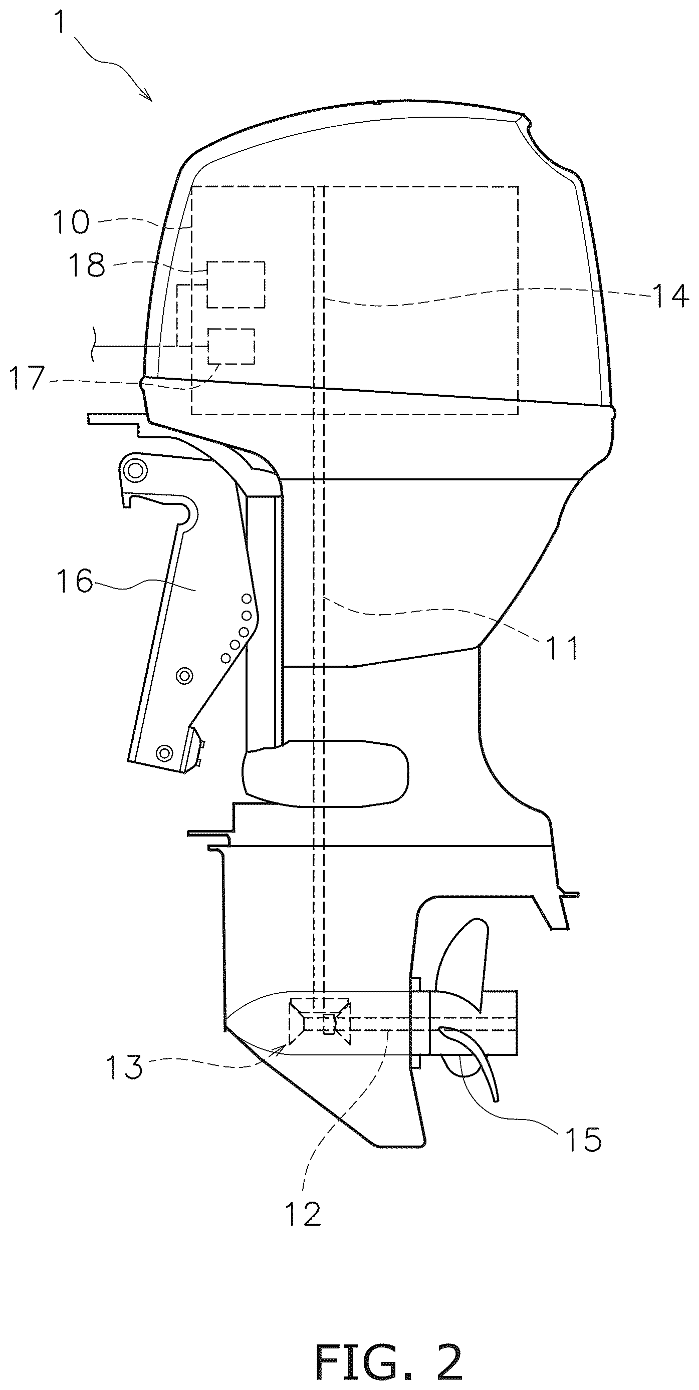 Patent US12617310 Figure 2 – System and method for controlling a watercraft including data reduction in low power mode