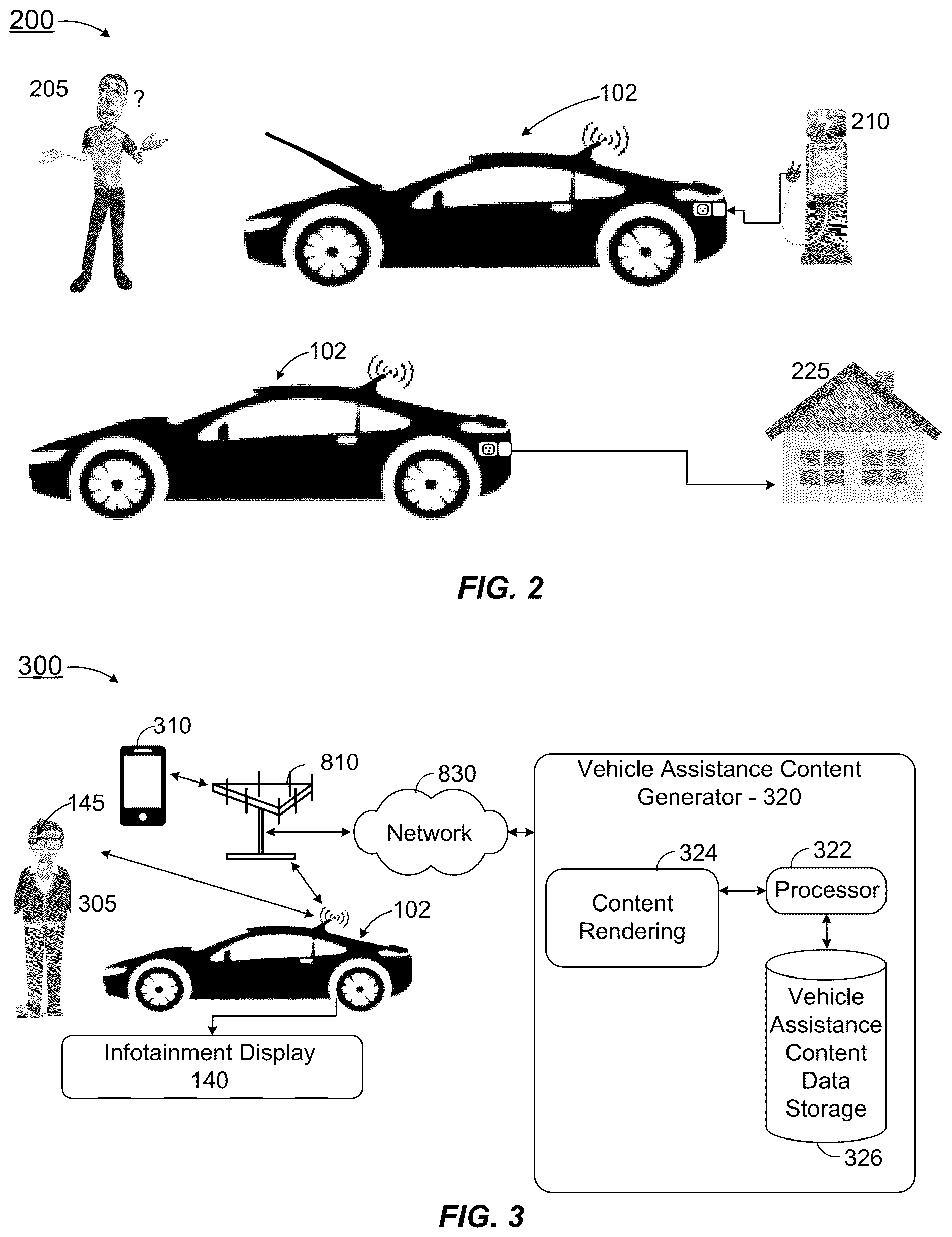 Patent US12617311 Figure 2 – Vehicle assistance via one or more content delivery modes