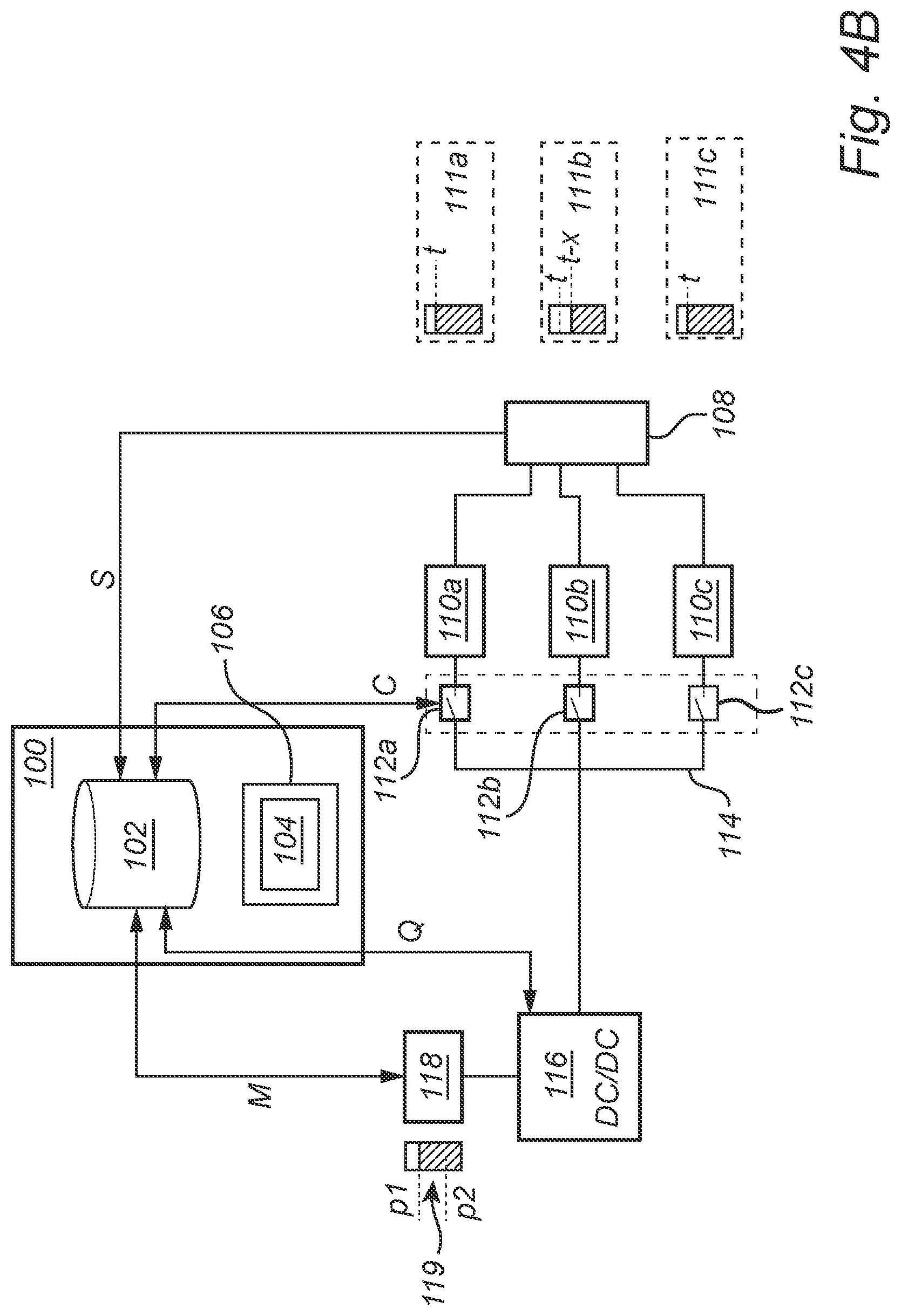 Patent US12617313 Figure 5 – Balancing of an electrical energy storage using a low voltage network