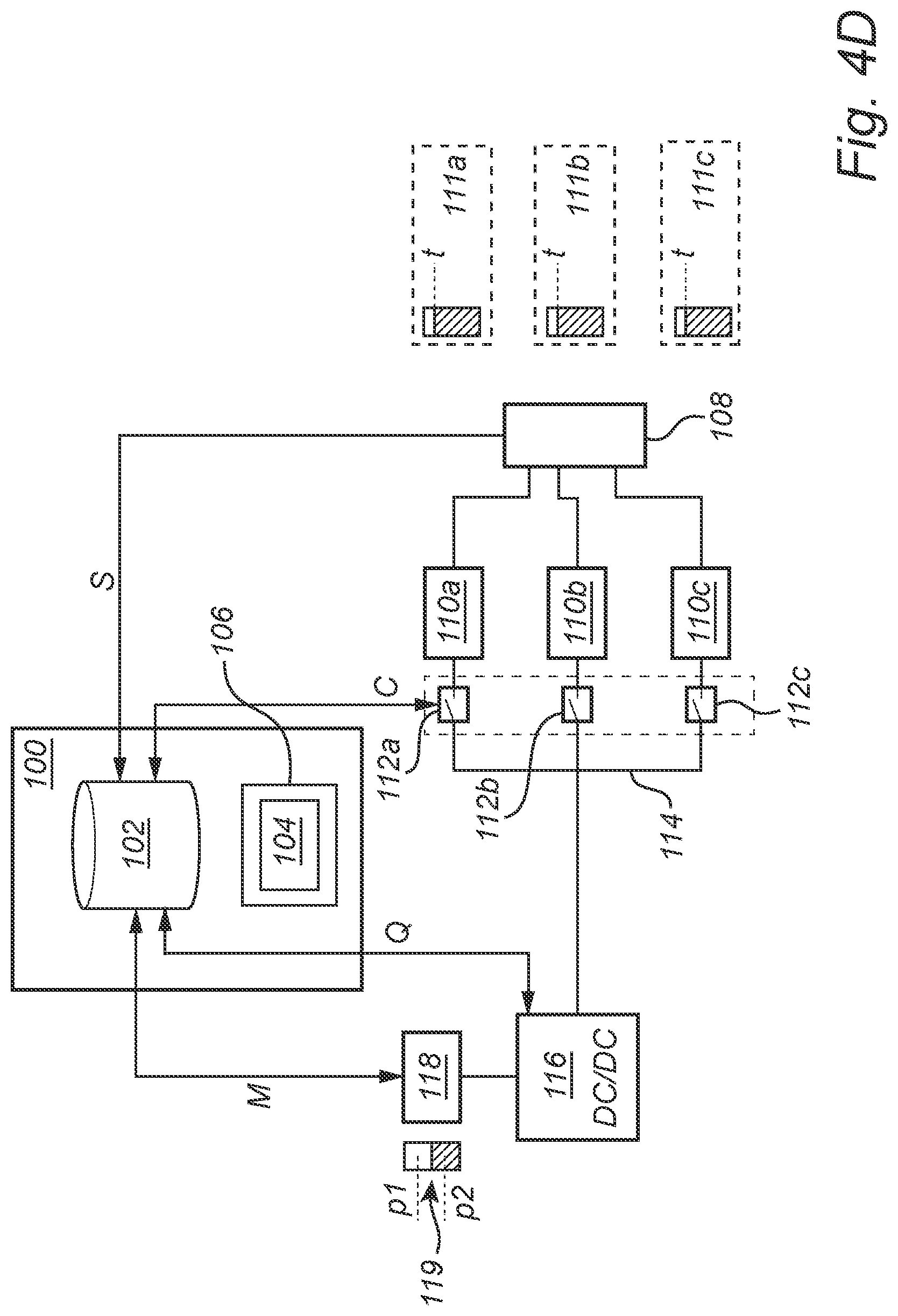 Patent US12617313 Figure 7 – Balancing of an electrical energy storage using a low voltage network