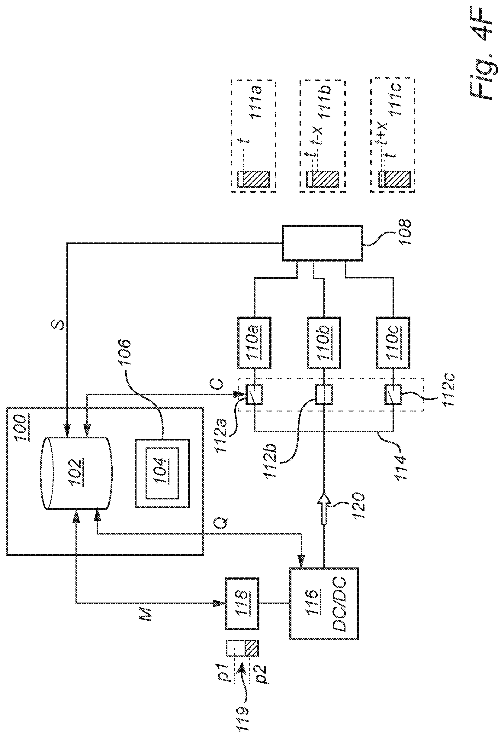 Patent US12617313 Figure 9 – Balancing of an electrical energy storage using a low voltage network