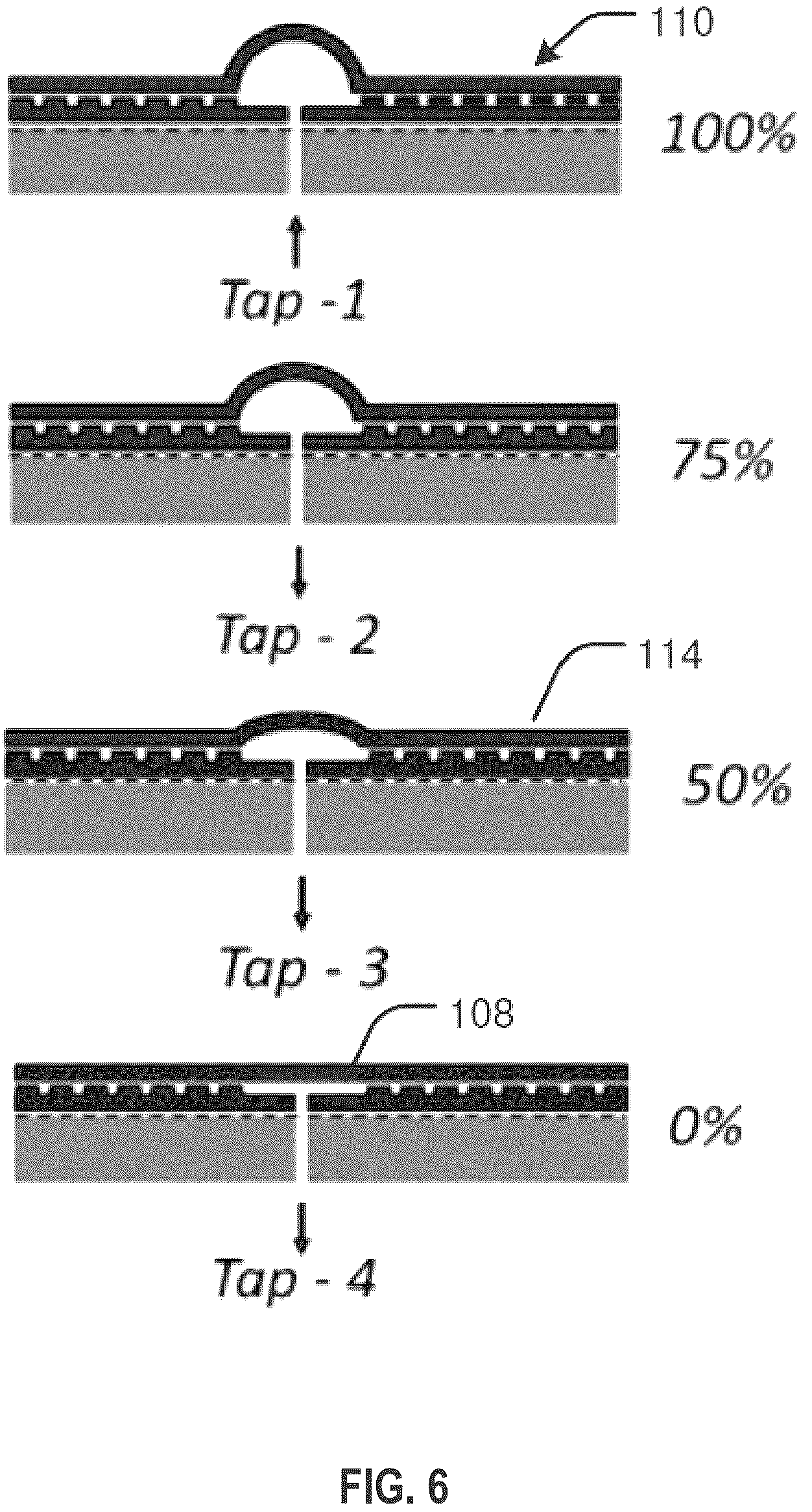Patent US12617317 Figure 11 – Article with shapeshifting surface