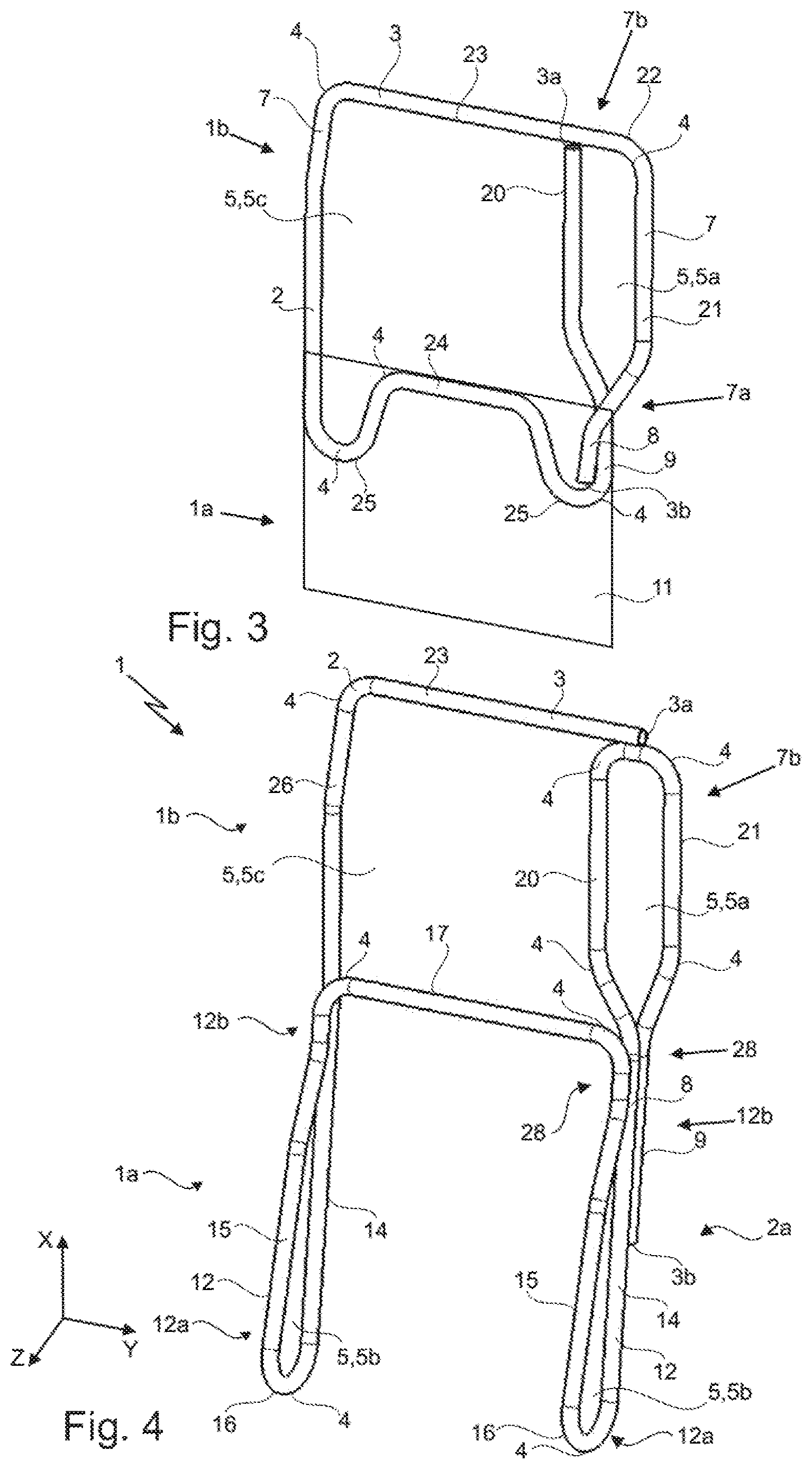 Patent US12617323 Figure 2 – Backrest element for a vehicle seat