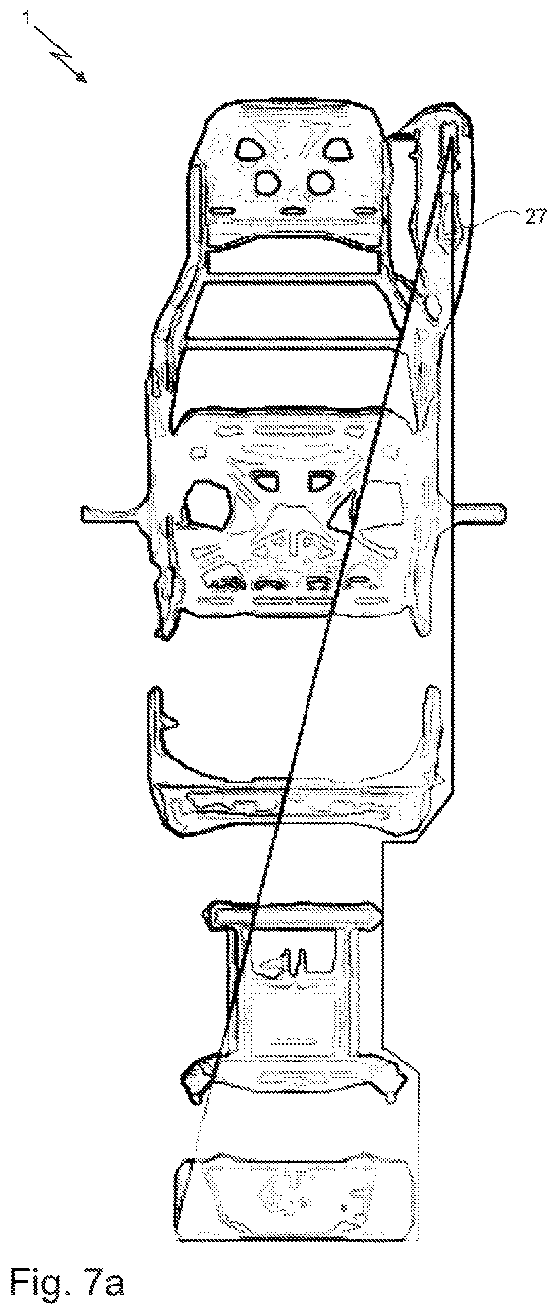 Patent US12617323 Figure 4 – Backrest element for a vehicle seat