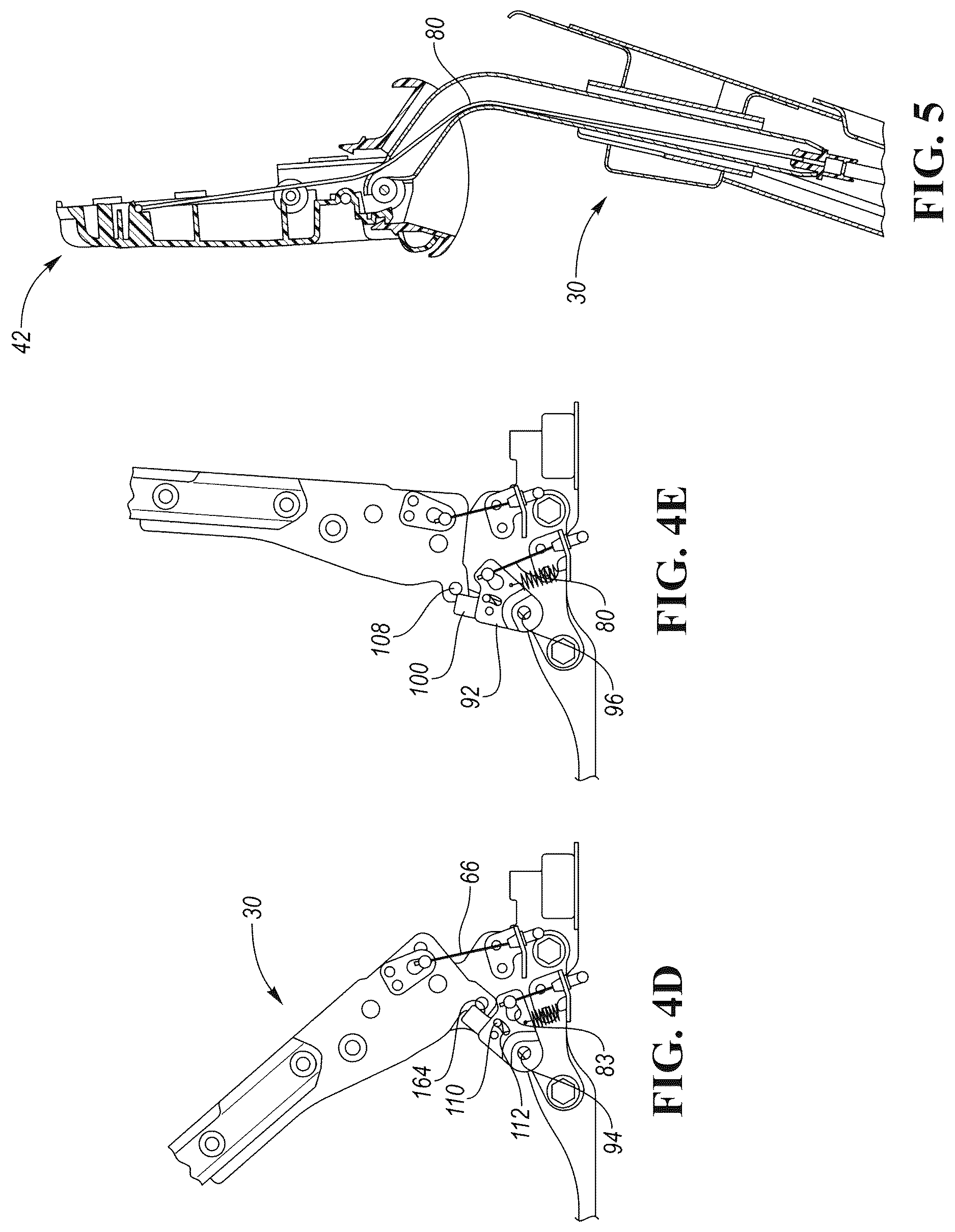 Patent US12617324 Figure 4 – Auto return headrest for seat assembly