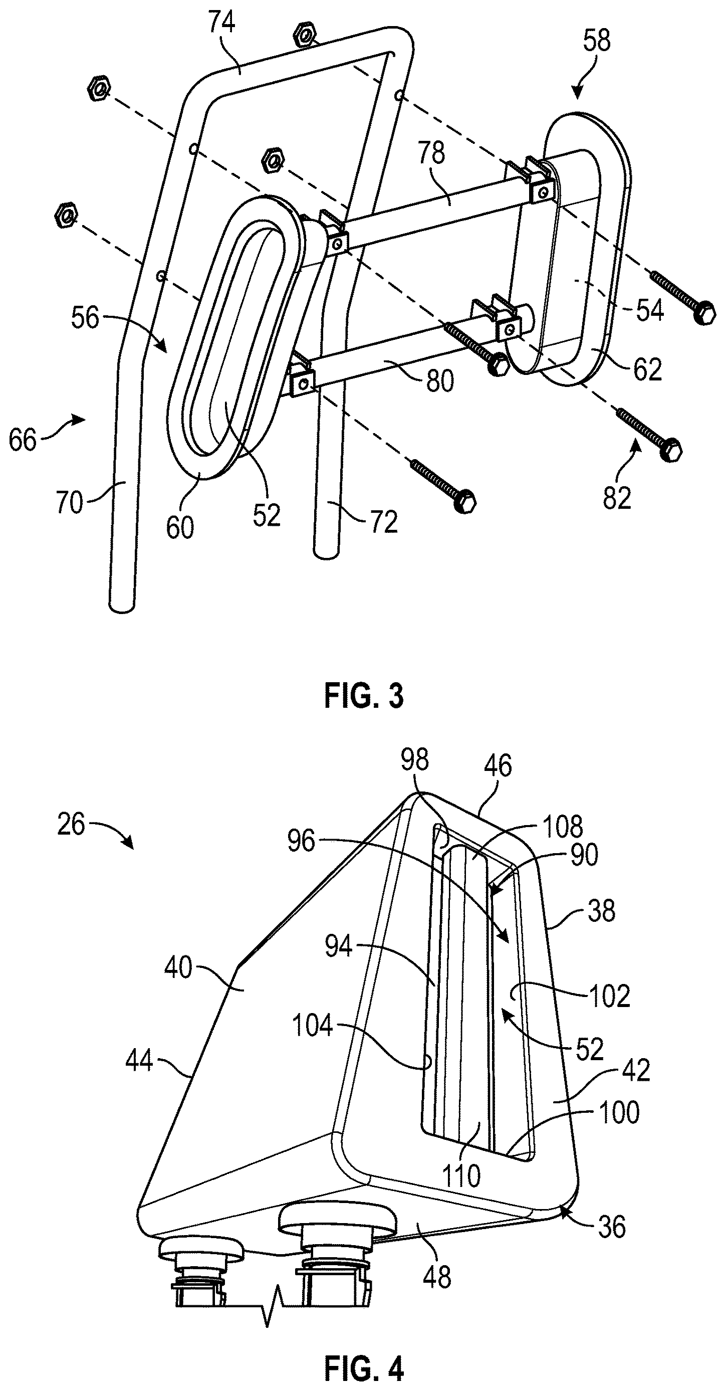 Patent US12617326 Figure 2 – Vehicle seat component including integrated assist handle