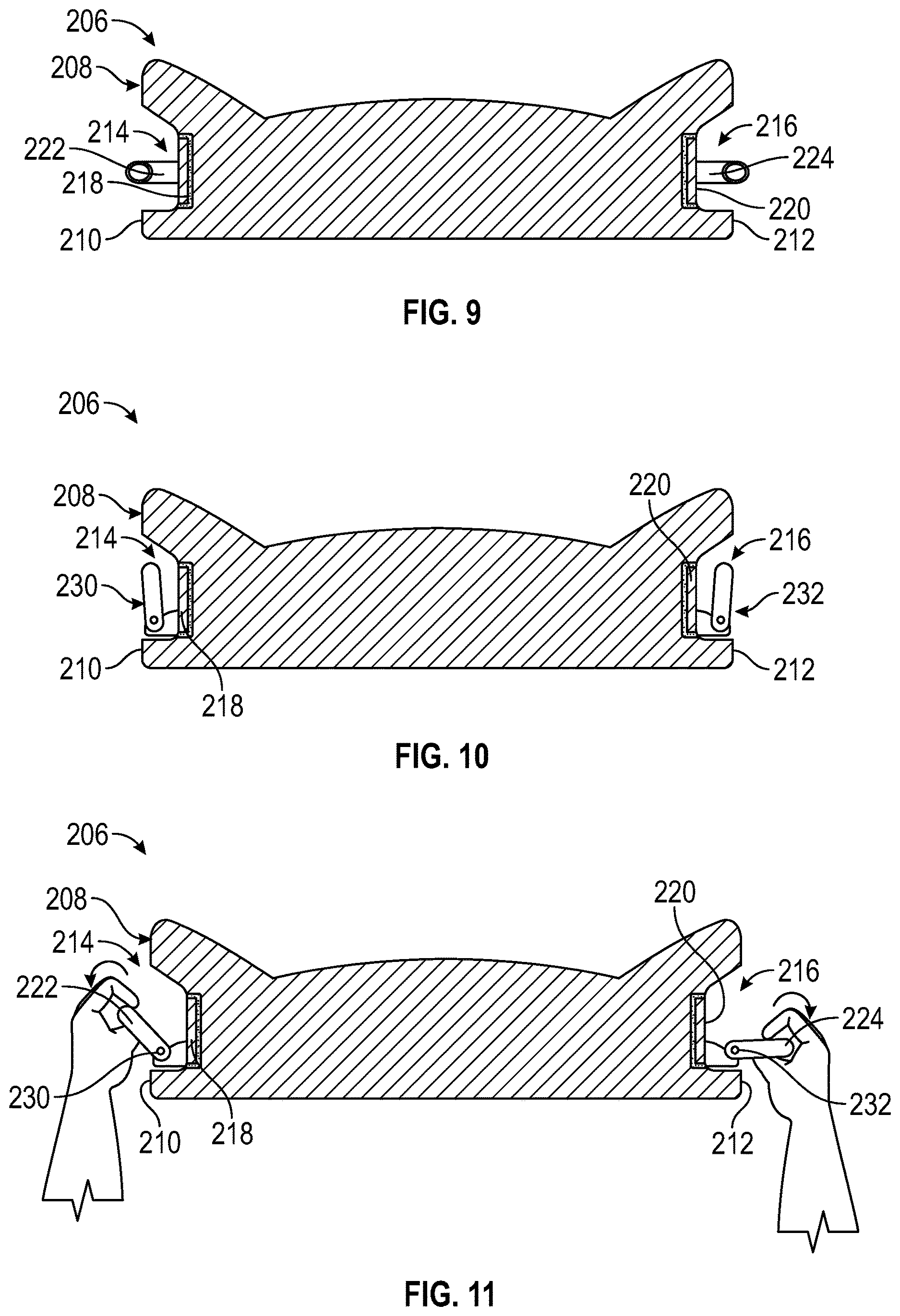 Patent US12617326 Figure 5 – Vehicle seat component including integrated assist handle