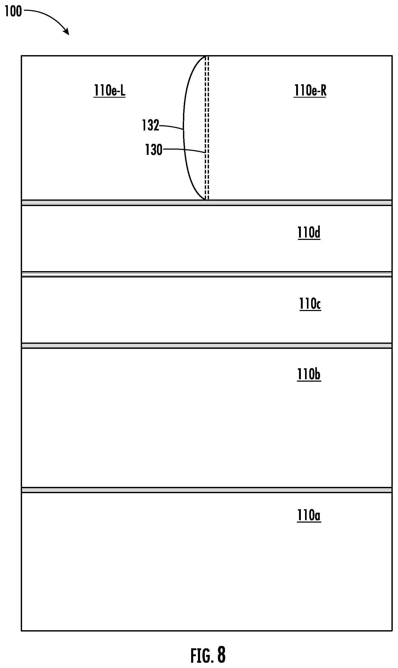 Patent US12617327 Figure 8 – Configurable cargo support structure and method of use